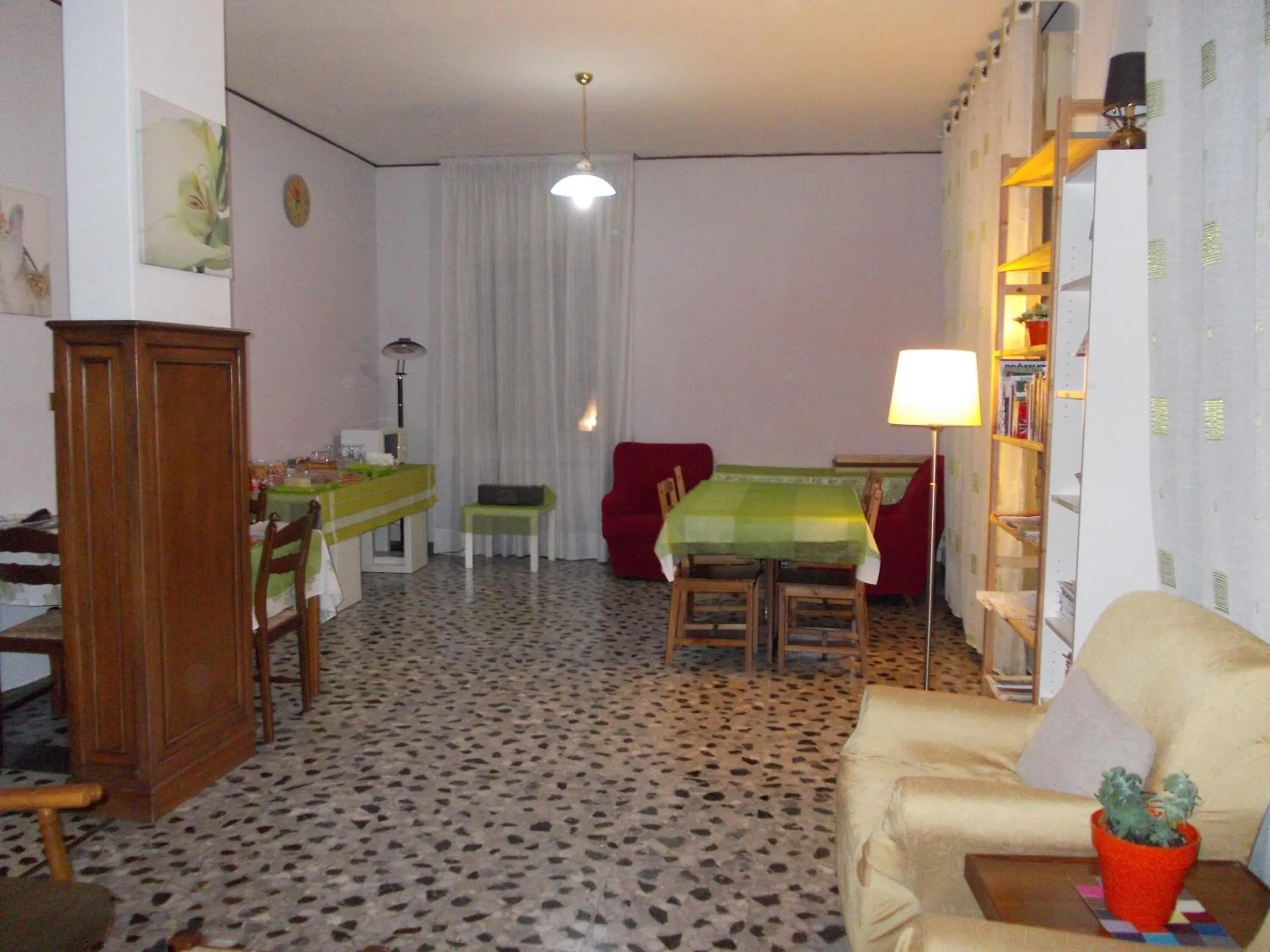 Dining area in Big Brother Bed & Rooms