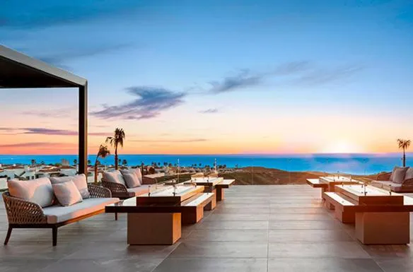 Living room in Voyage Vacation Club