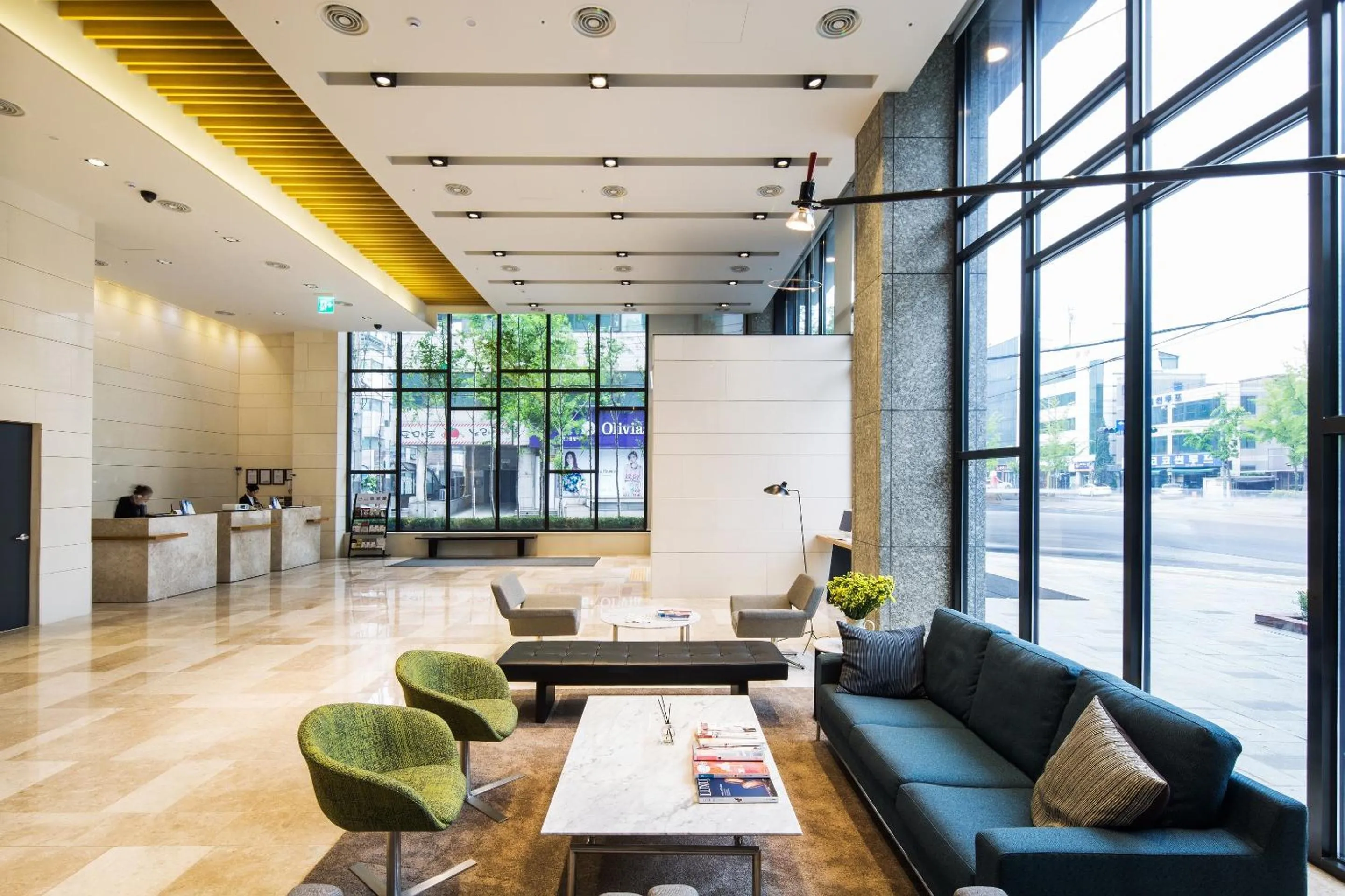 Lobby or reception in Hotel Denim Seoul