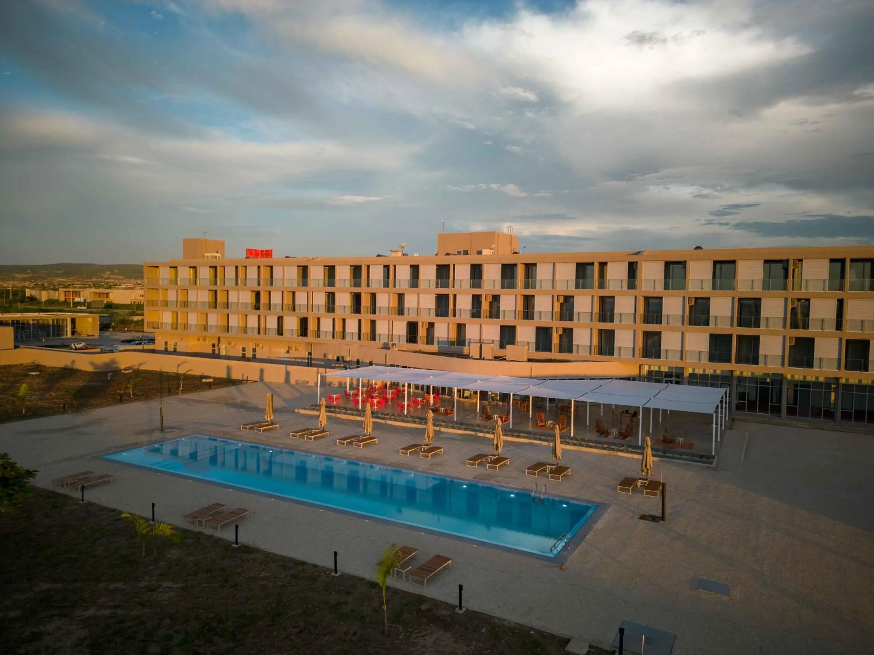 Property building in Flow Hotel Benguela