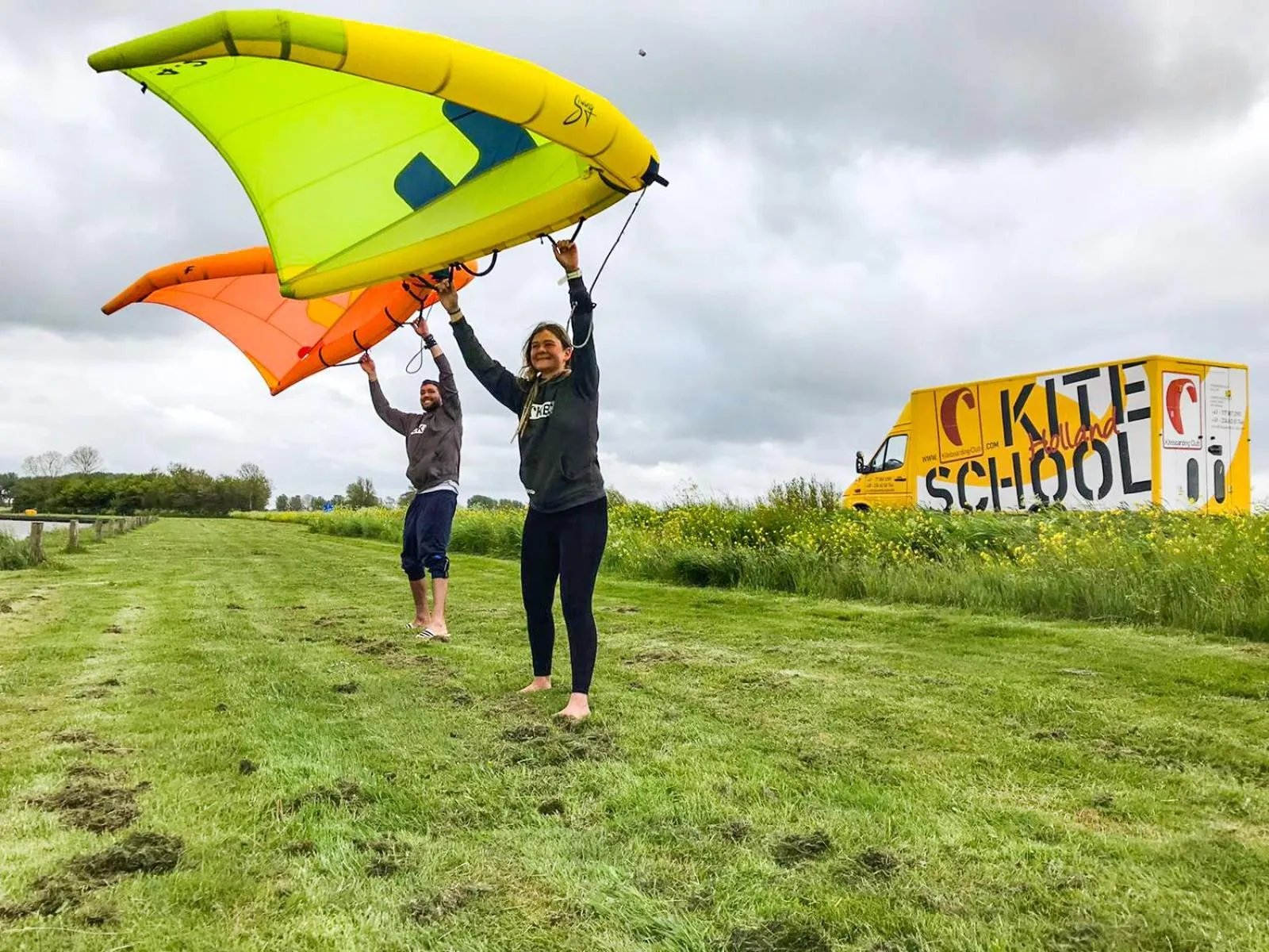 Windsurfing in B&B Welgelegen