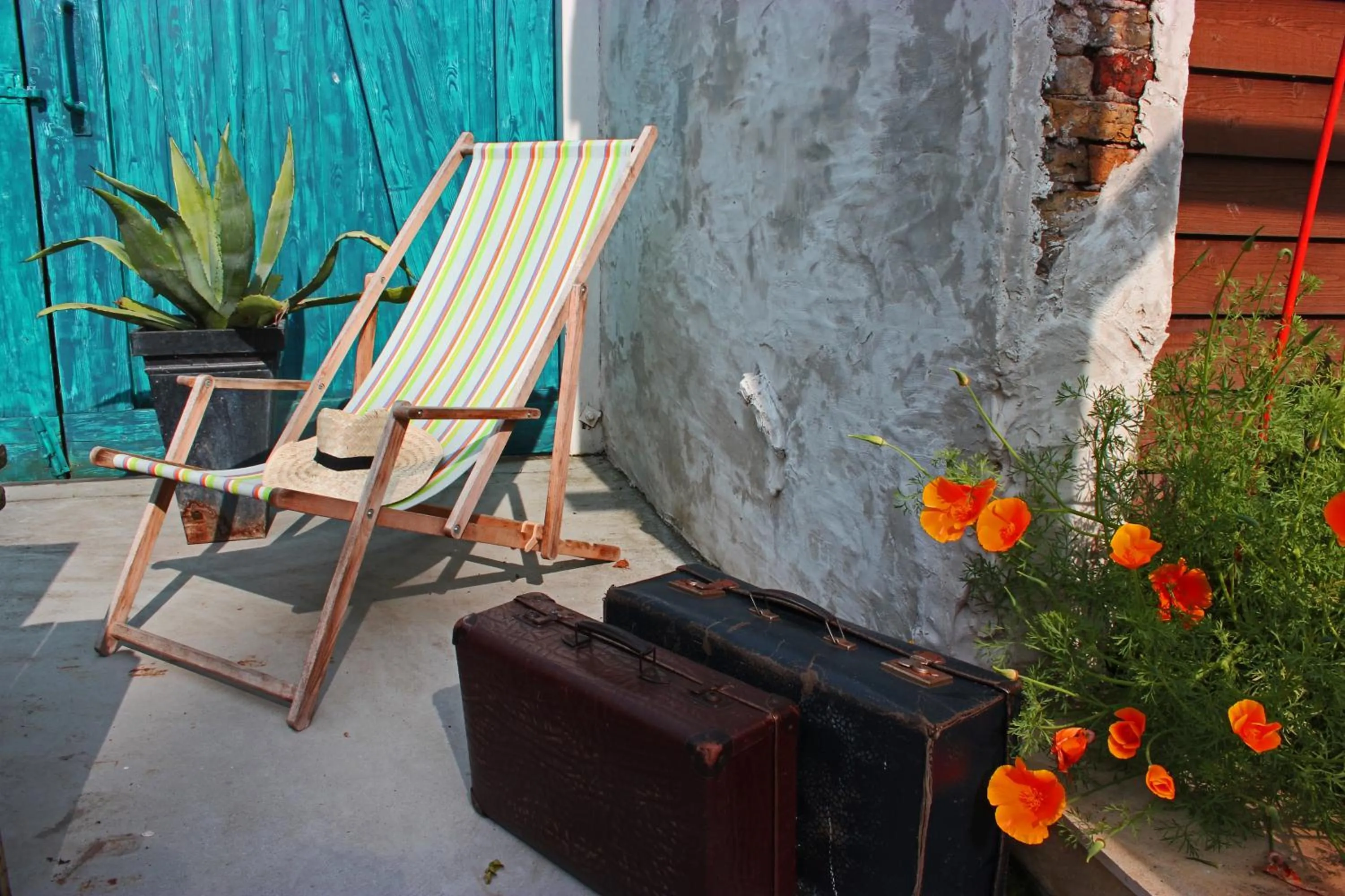 Patio in B&B Welgelegen