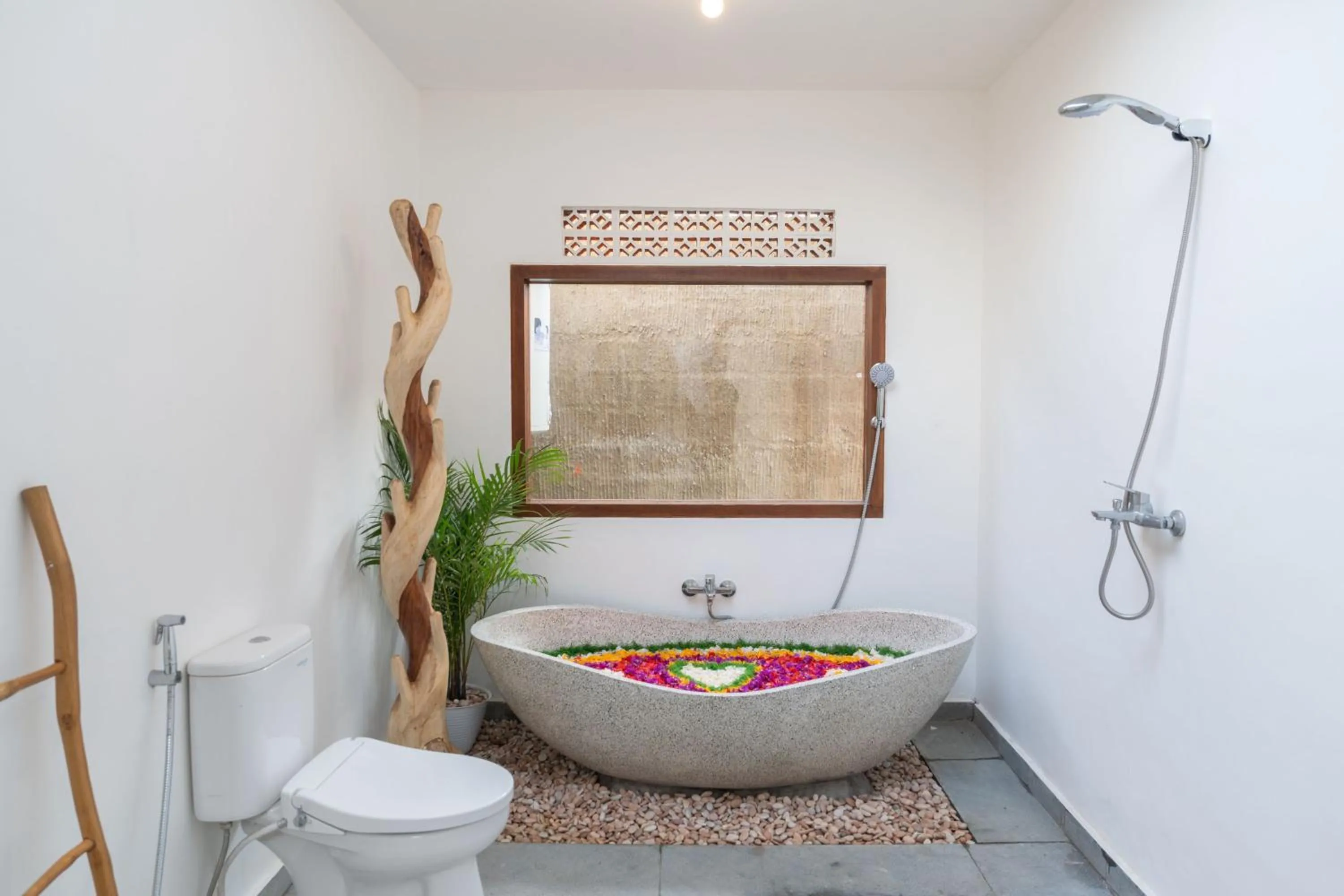 Shower in Aditara Sebatu Villa