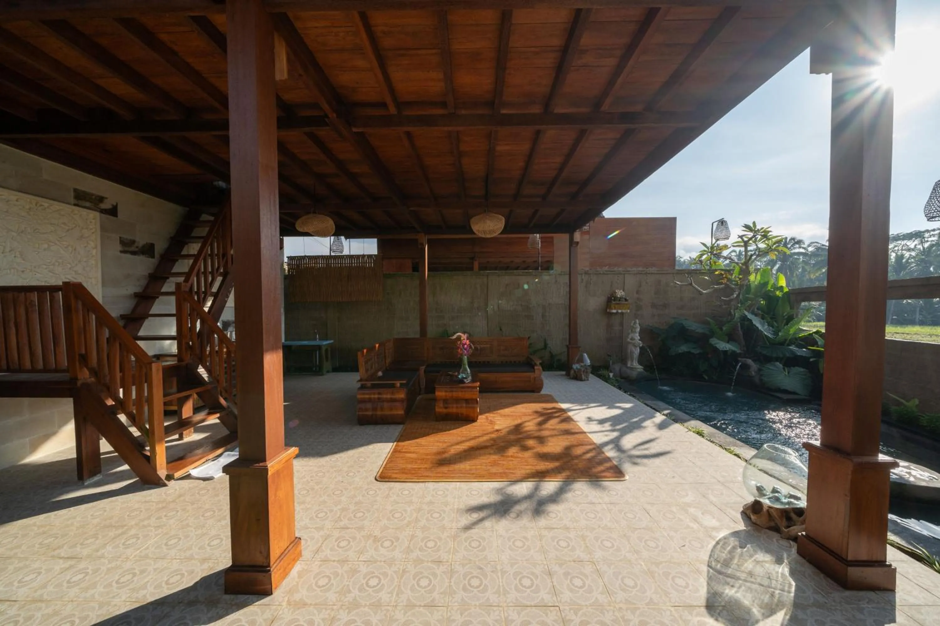 Living room in Aditara Sebatu Villa