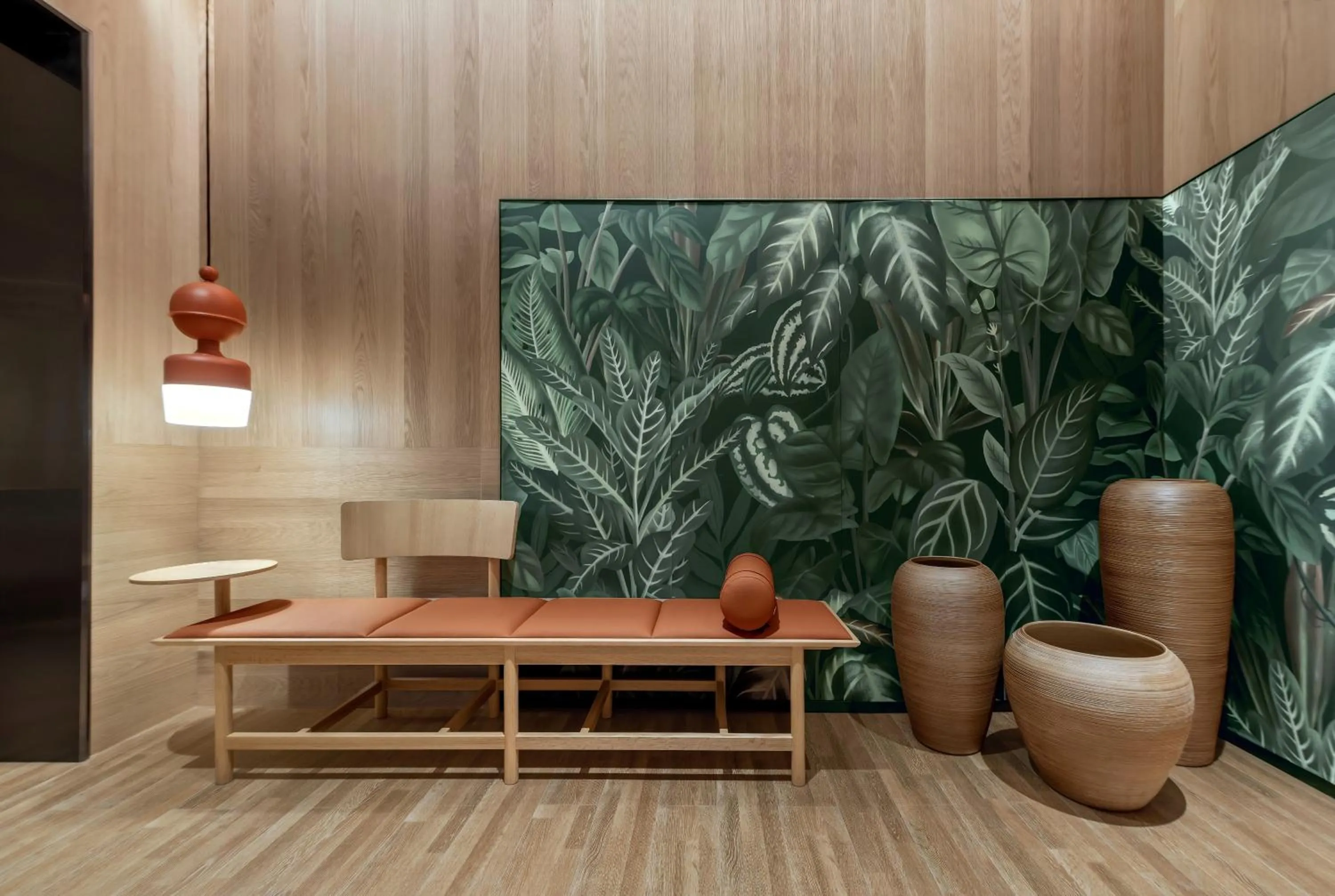 Seating area in Panda Hotel