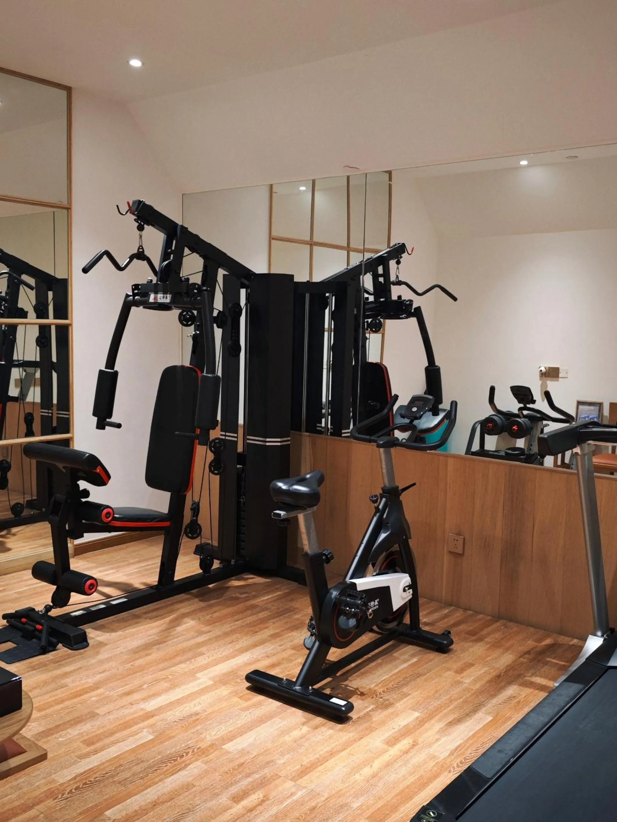 Fitness centre/facilities in Panda Hotel