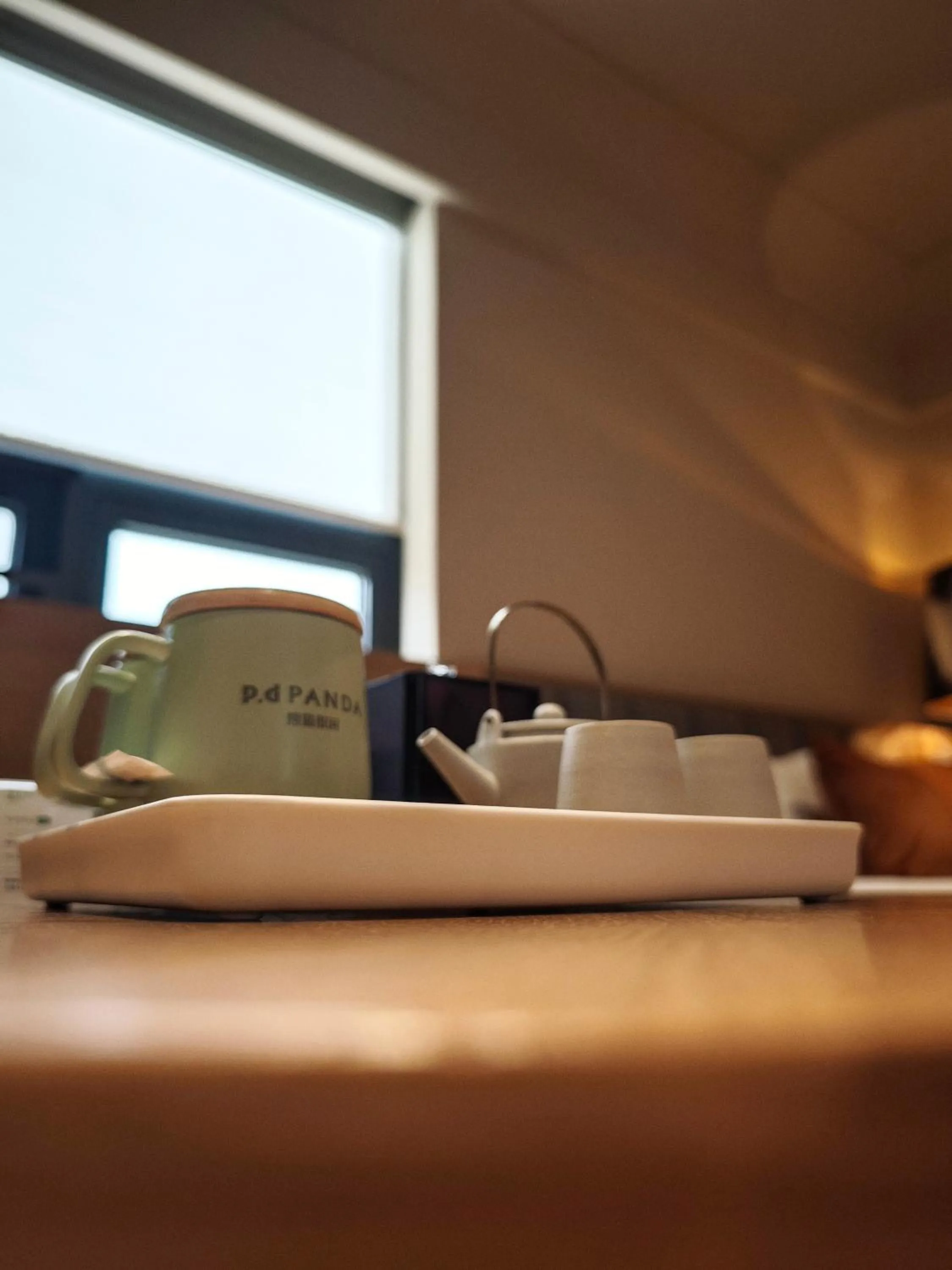 Decorative detail in Panda Hotel