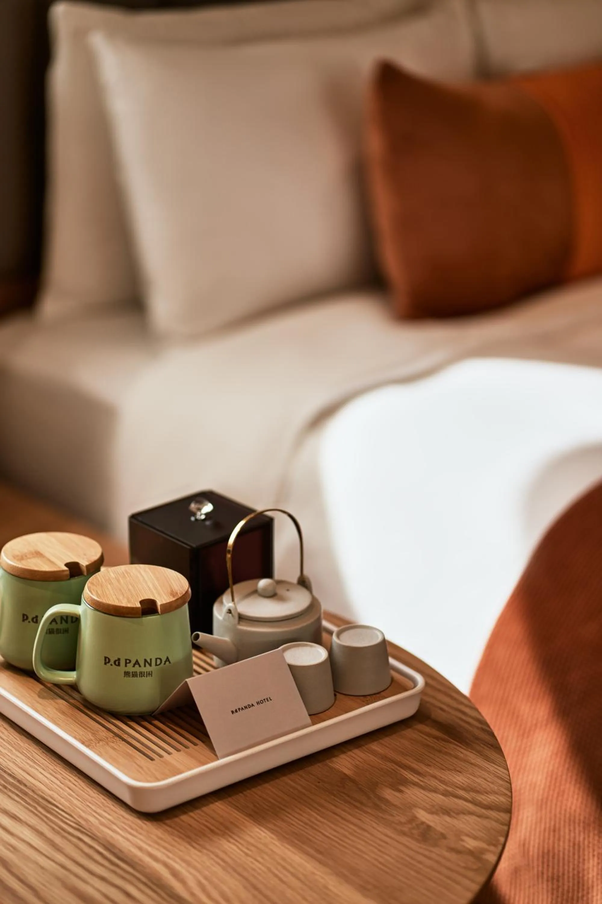 Coffee/tea facilities, Bed in Panda Hotel