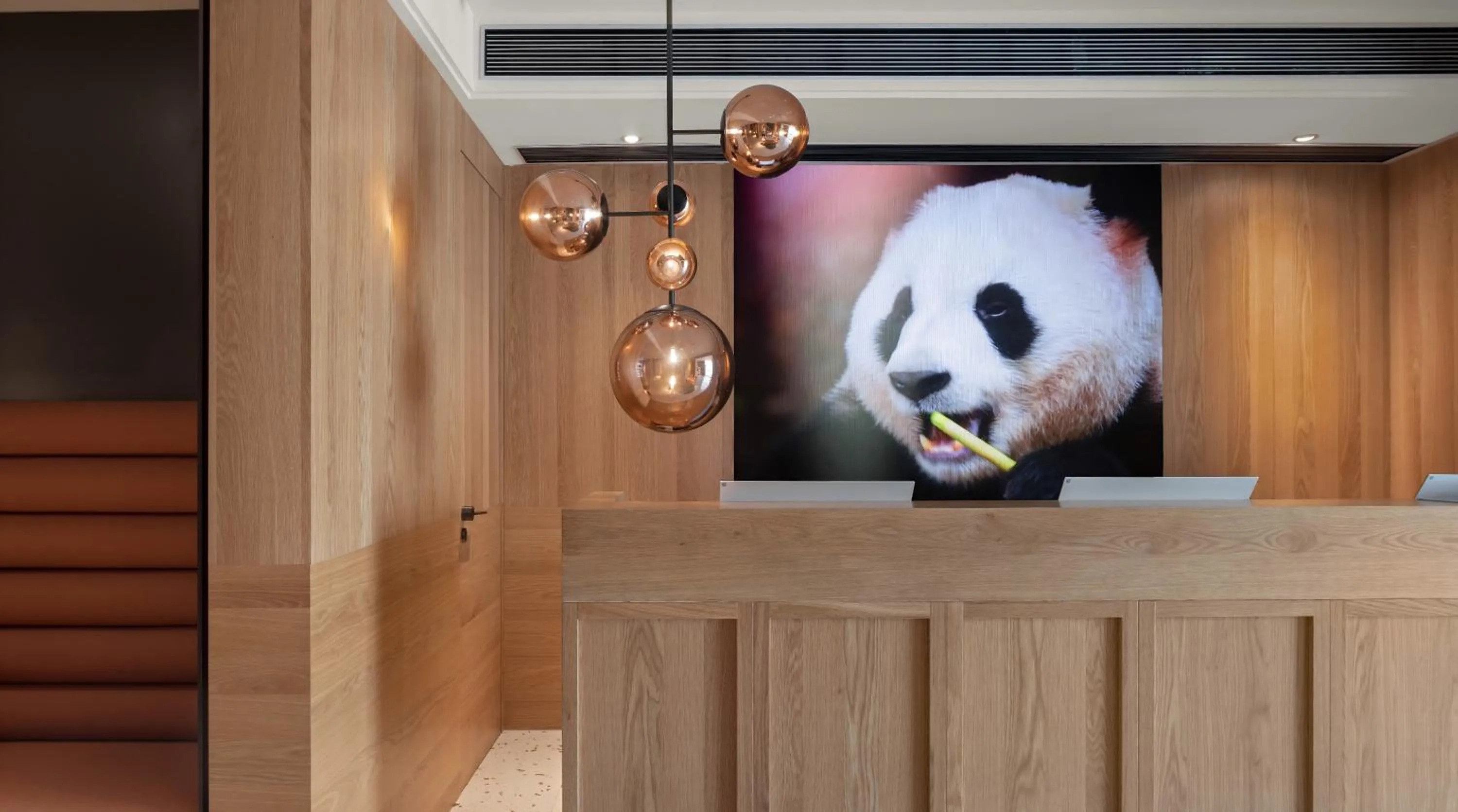 Lobby or reception in Panda Hotel