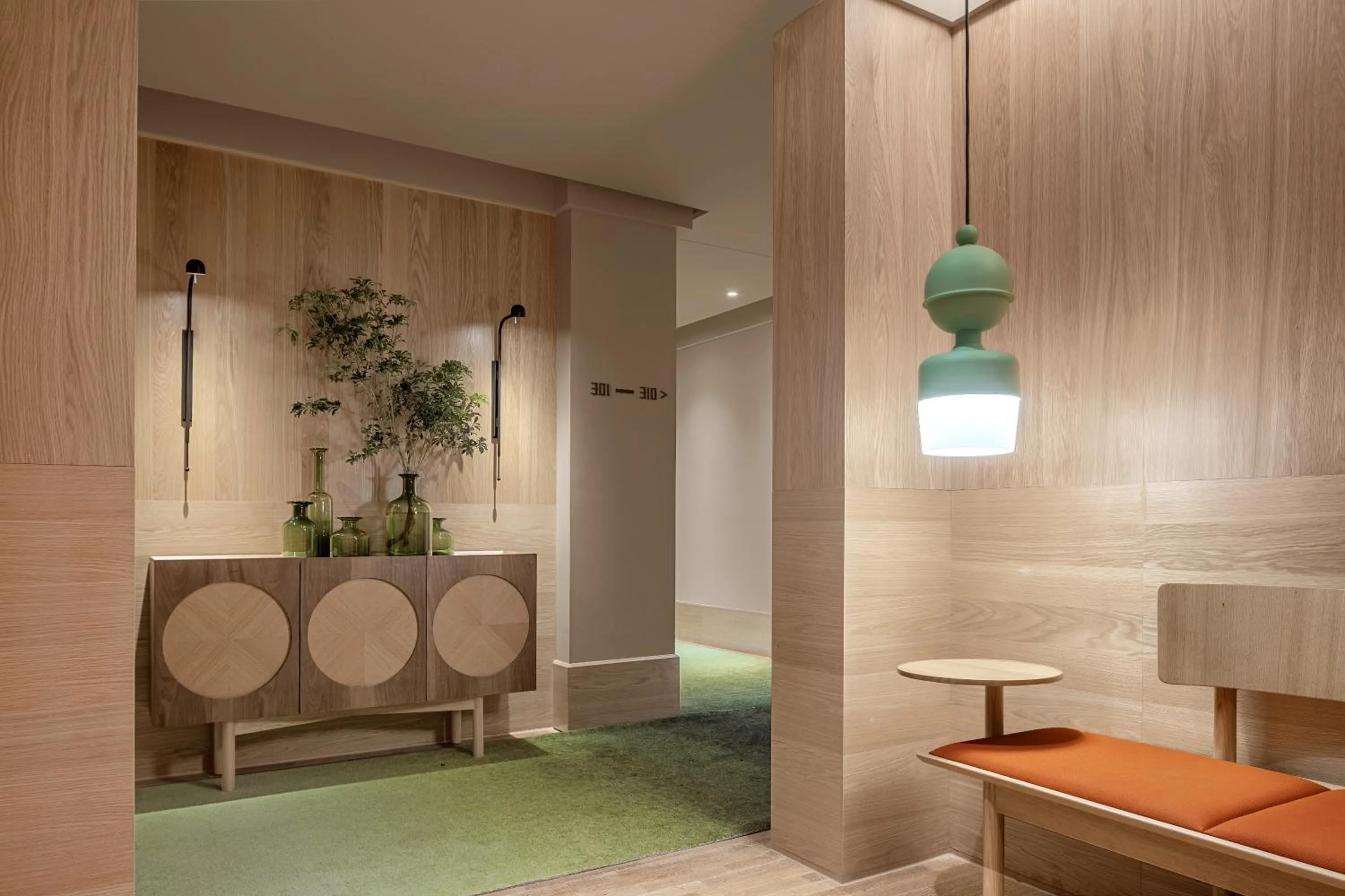 Decorative detail in Panda Hotel