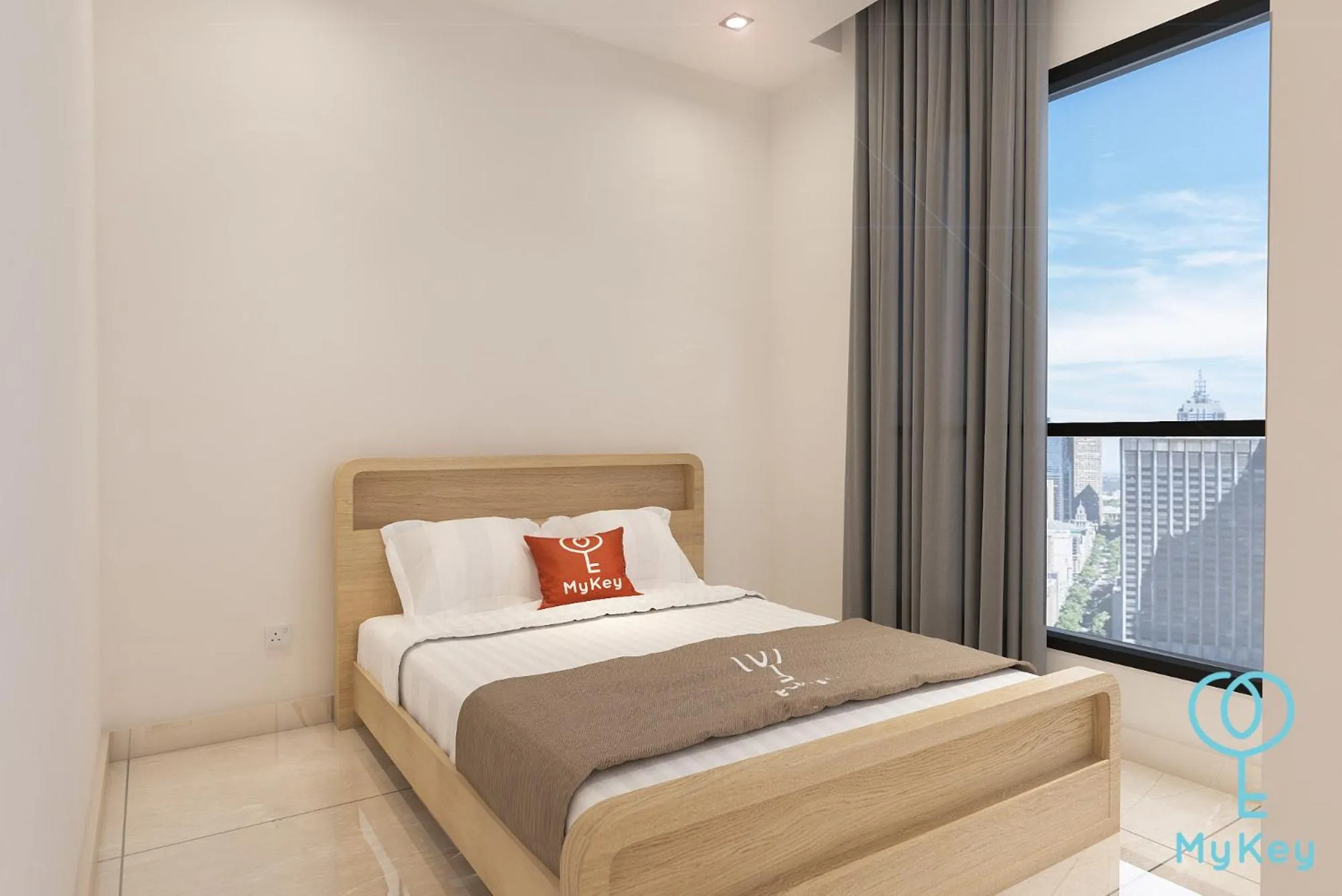 Bed in Mossaz Suites by MyKey