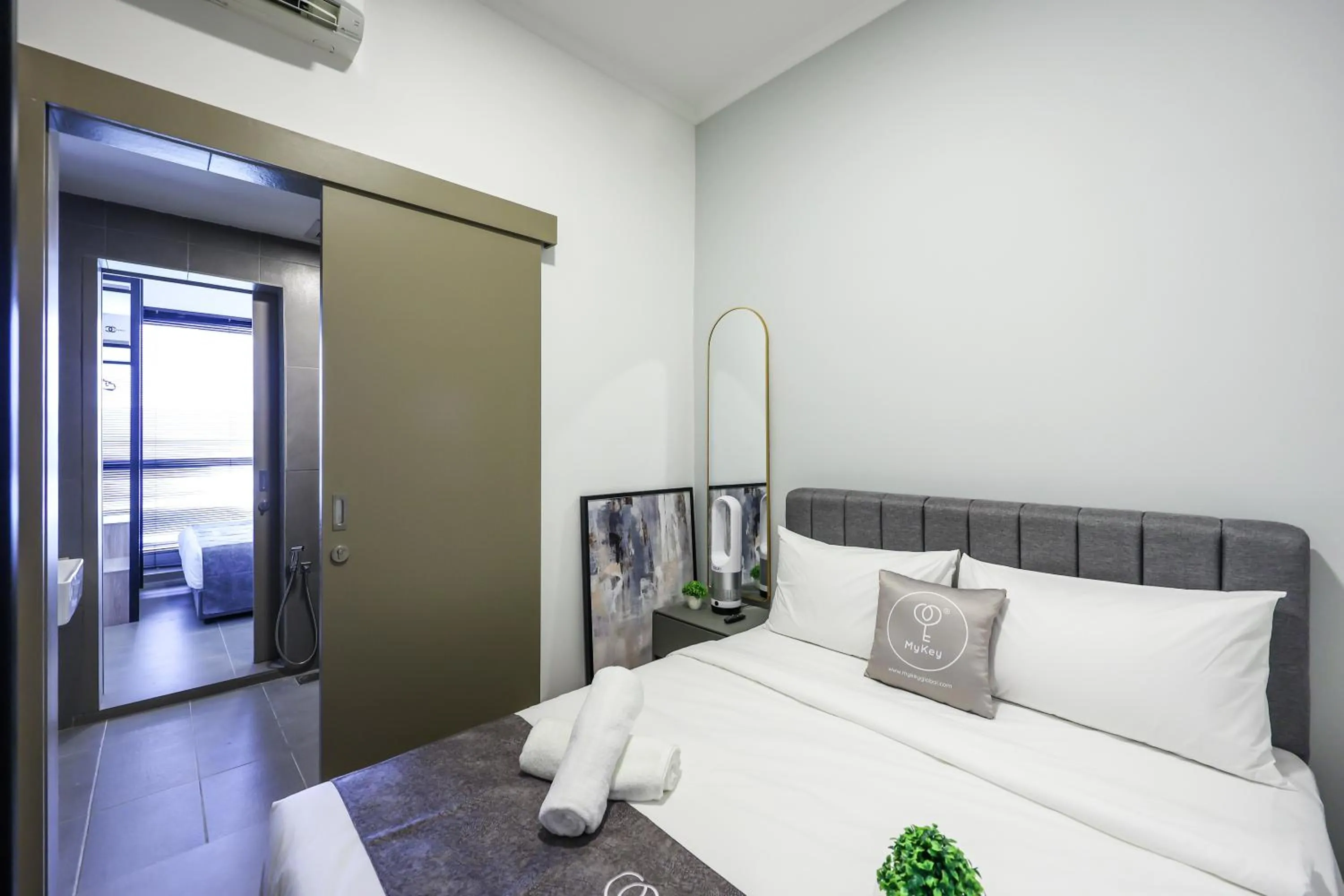 Bed in Mossaz Suites by MyKey