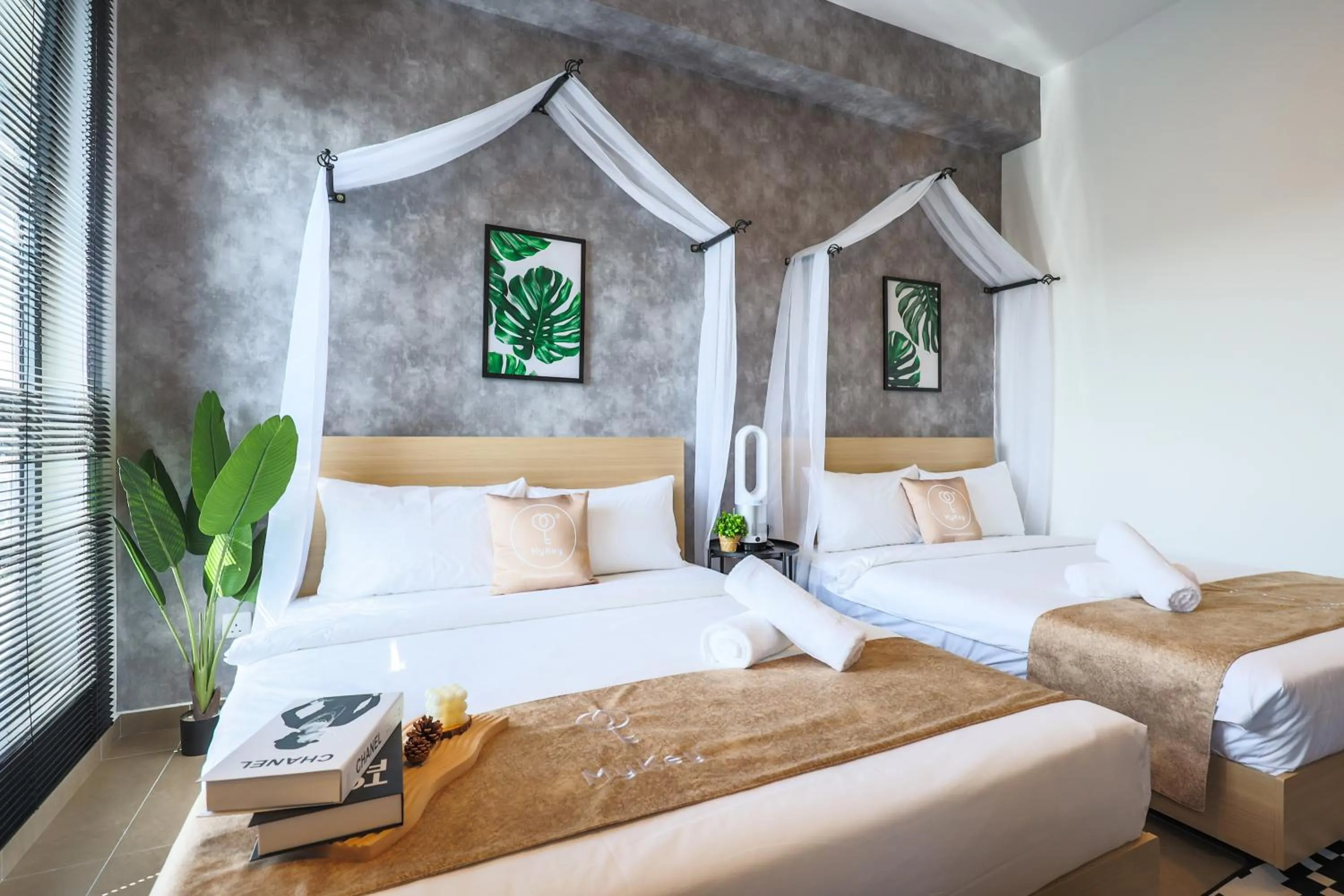 Bed in Mossaz Suites by MyKey