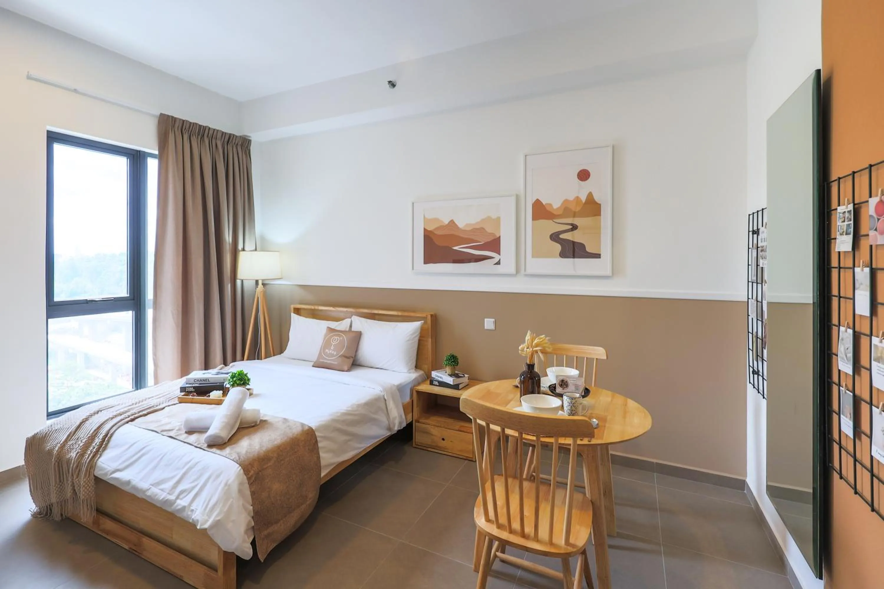 Bed in Mossaz Suites by MyKey