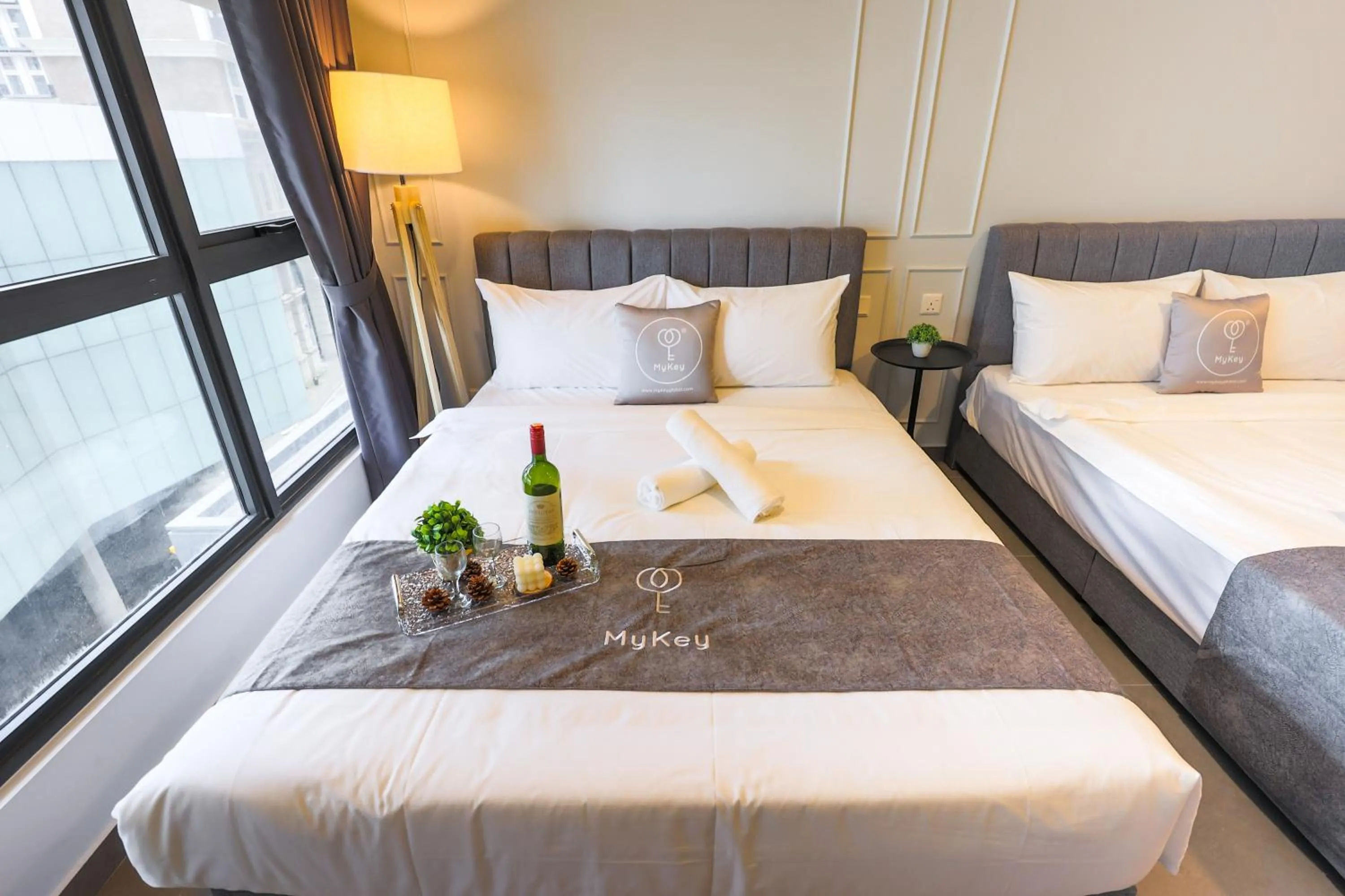 Bed in Mossaz Suites by MyKey