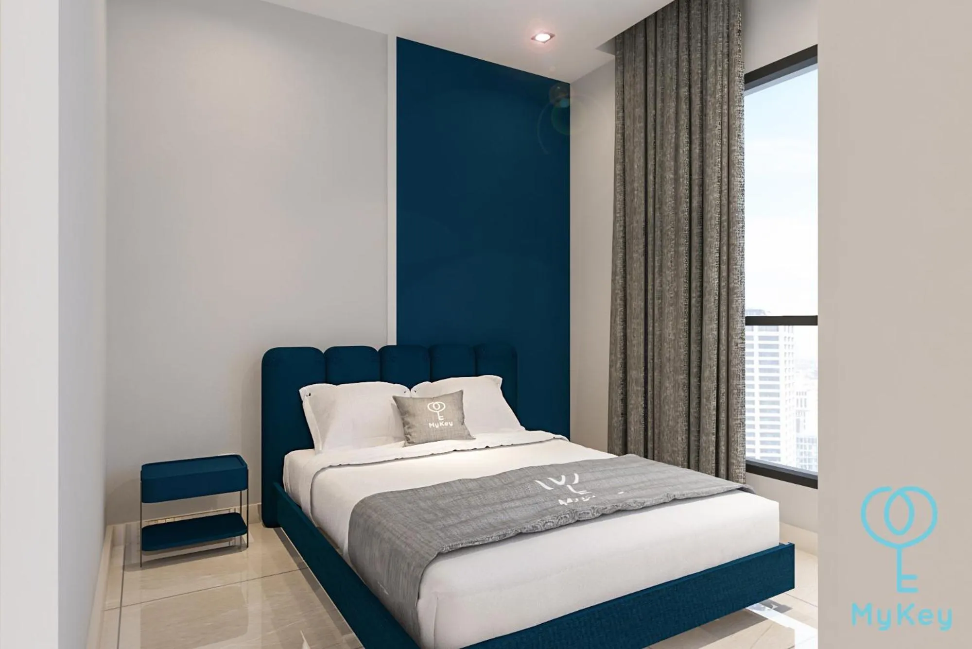 Bed in Mossaz Suites by MyKey