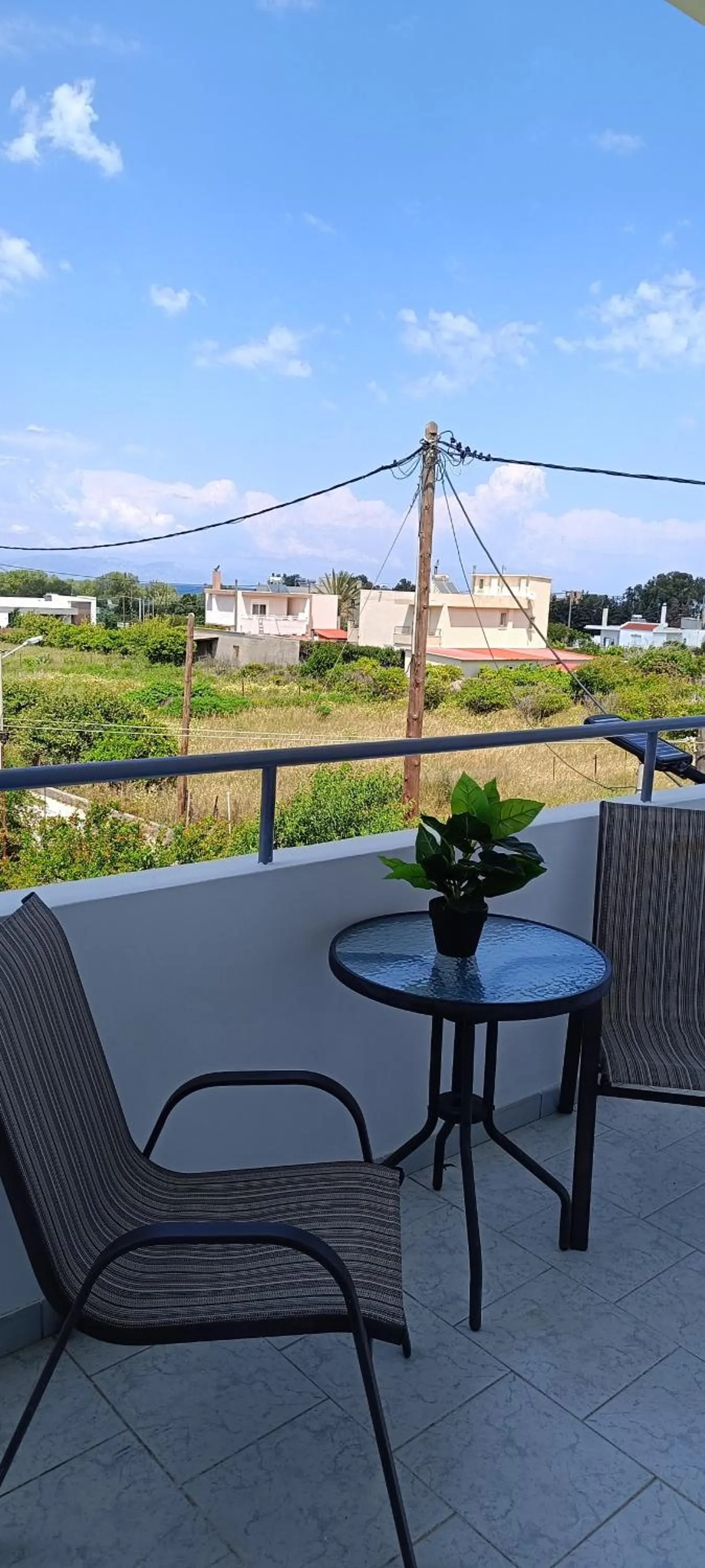 Balcony/Terrace in Pyrgos Hotel Apartments