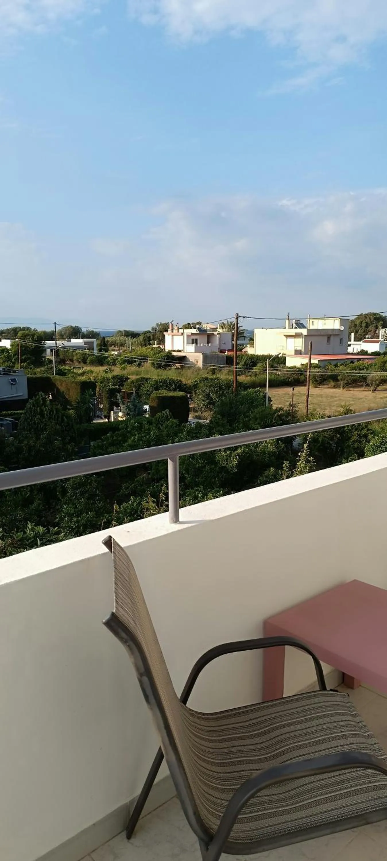 Balcony/Terrace in Pyrgos Hotel Apartments