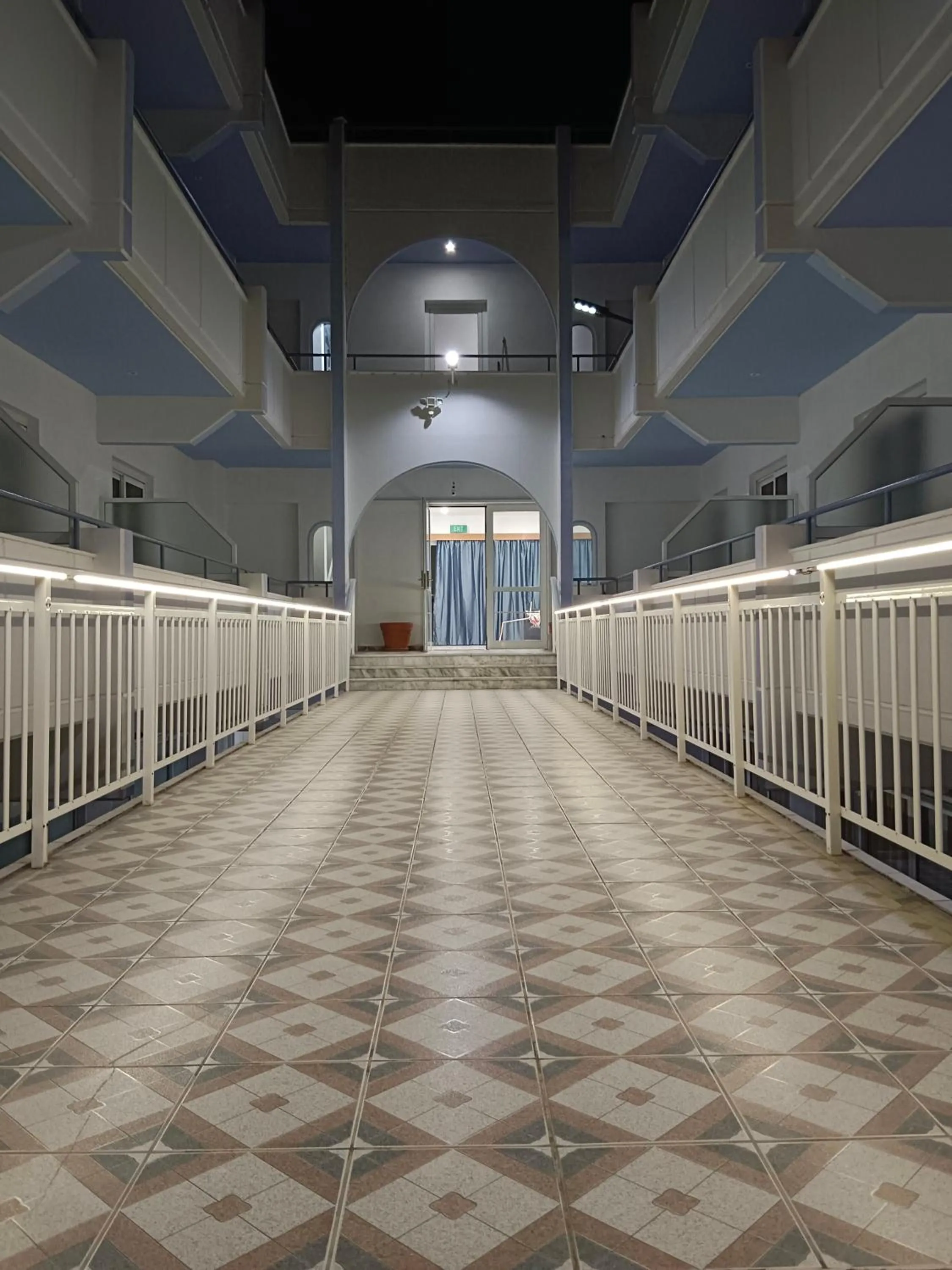 Facade/entrance in Pyrgos Hotel Apartments