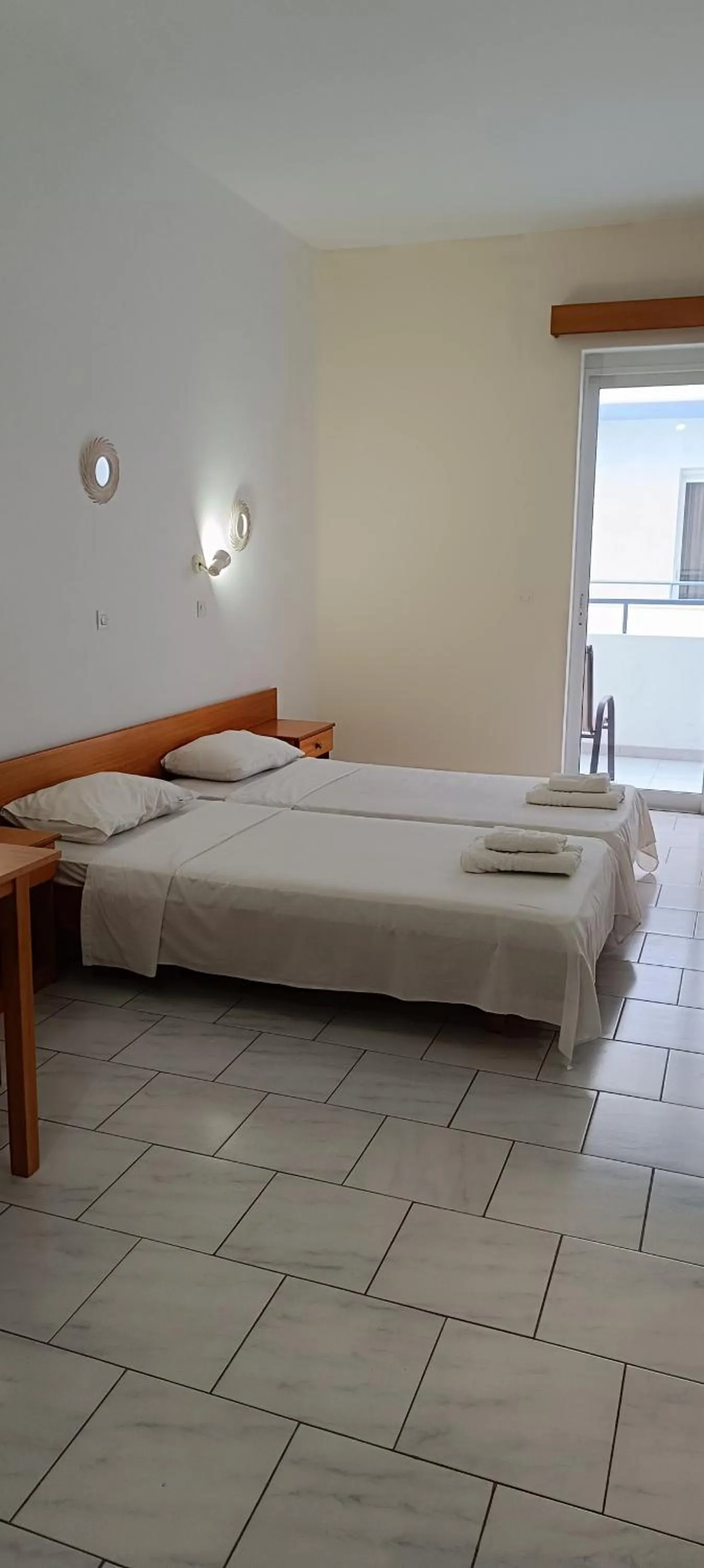 Bedroom, Bed in Pyrgos Hotel Apartments