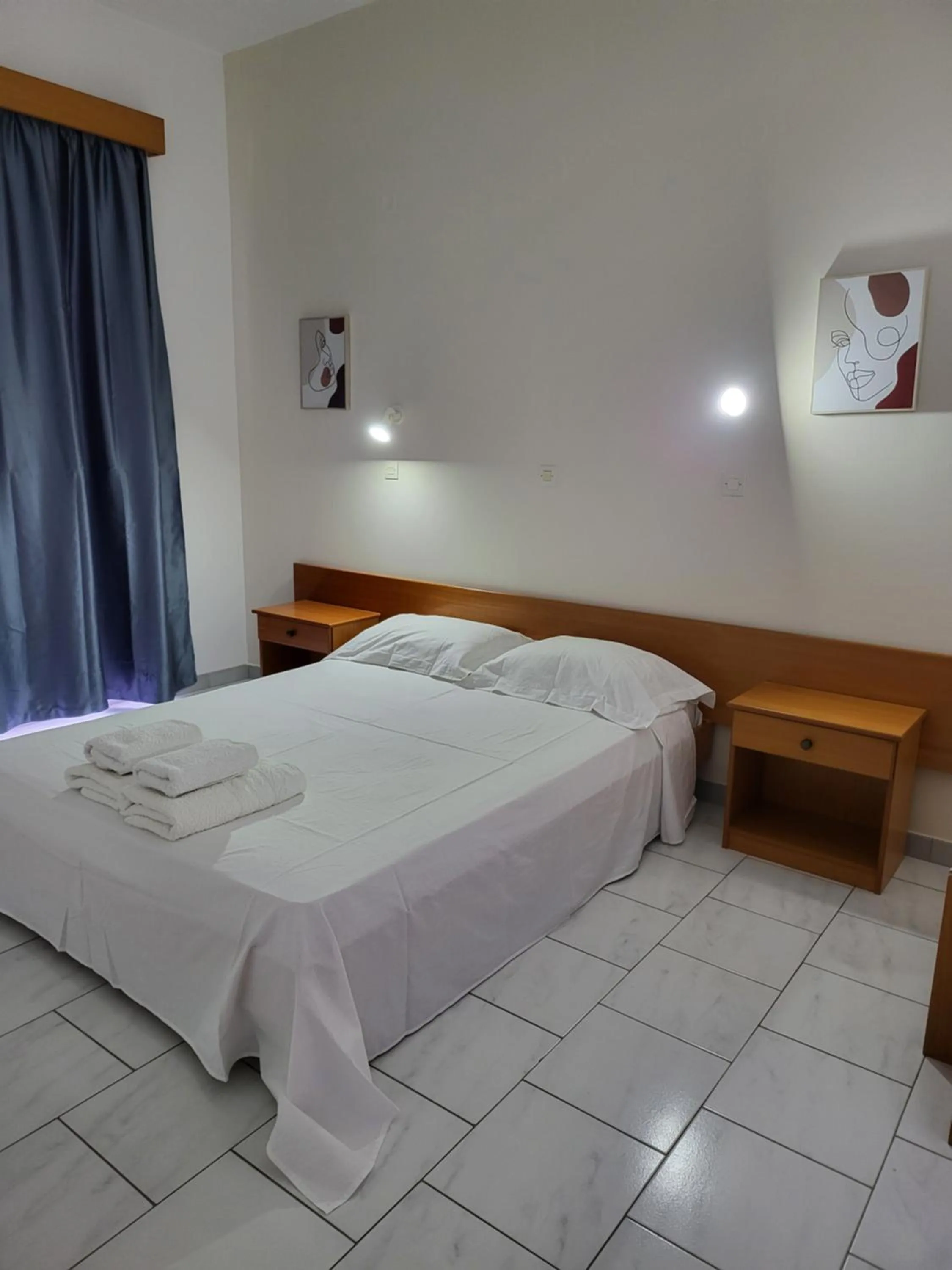 Bedroom, Bed in Pyrgos Hotel Apartments