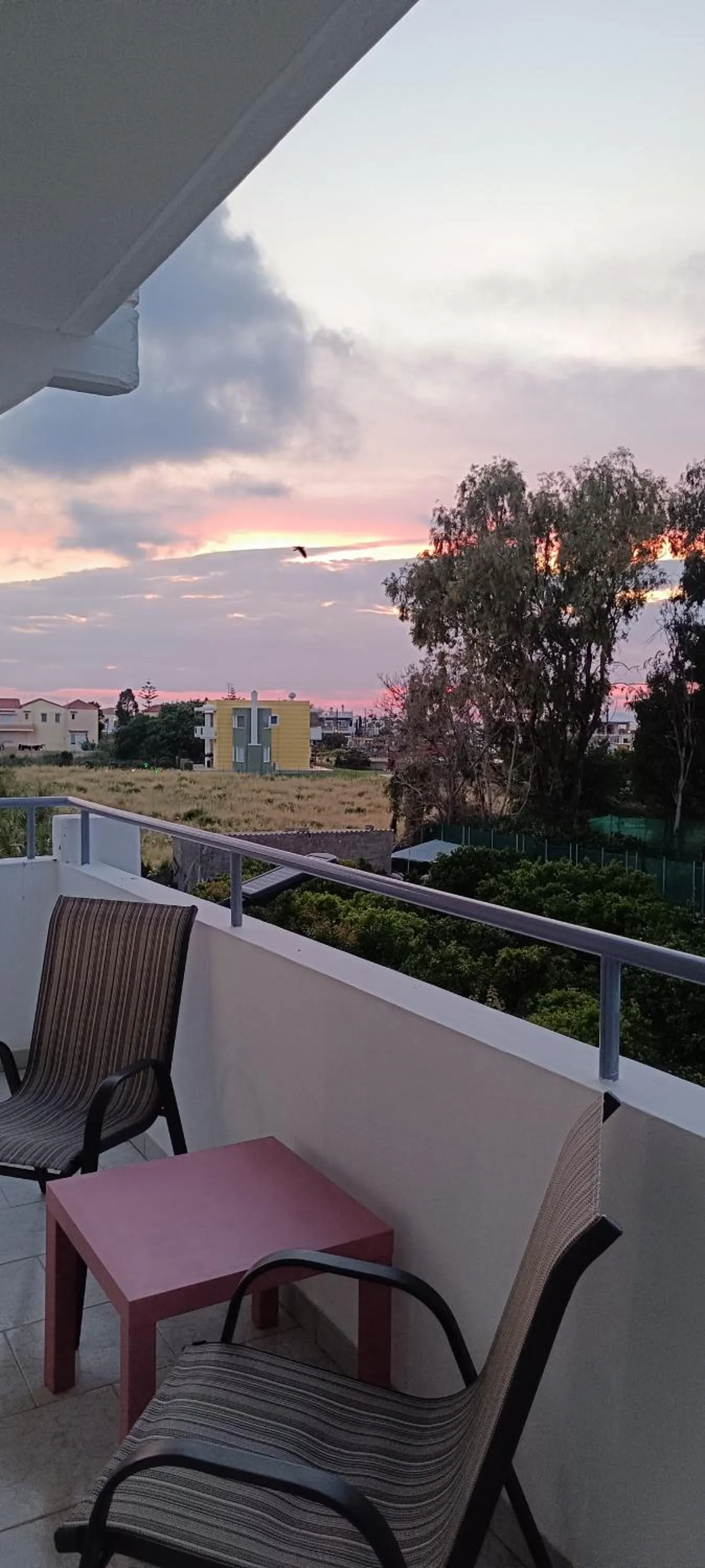 Balcony/Terrace in Pyrgos Hotel Apartments