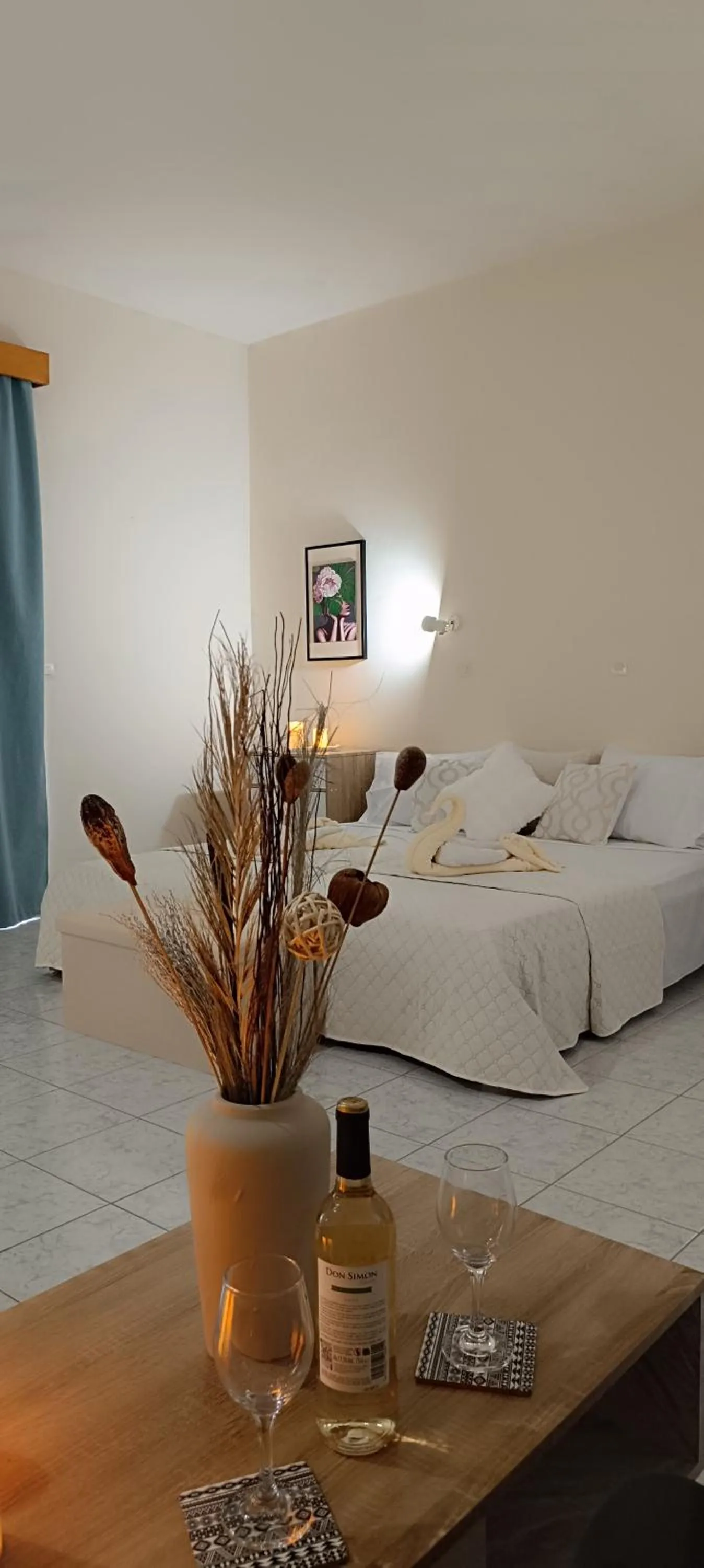 Photo of the whole room, Bed in Pyrgos Hotel Apartments