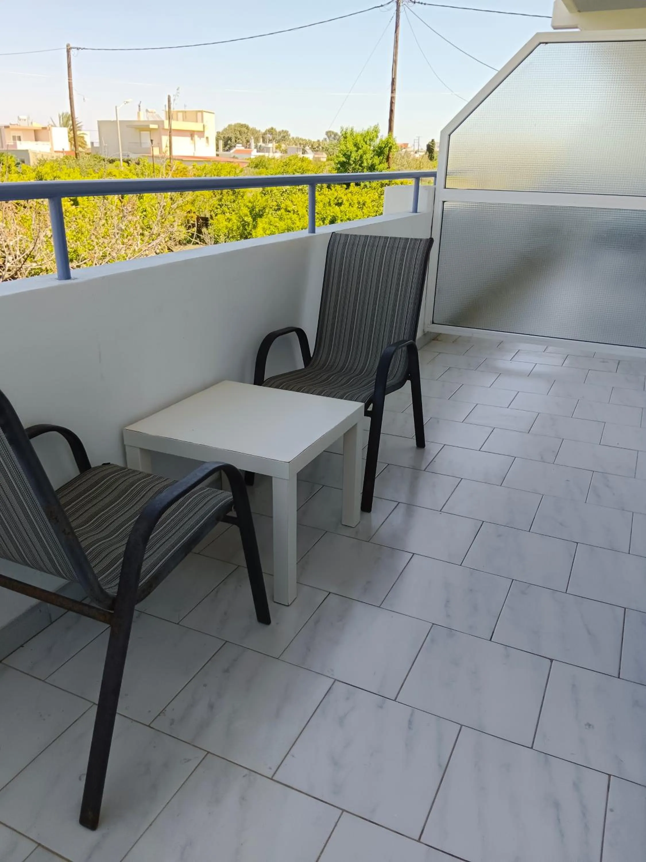 Balcony/Terrace in Pyrgos Hotel Apartments