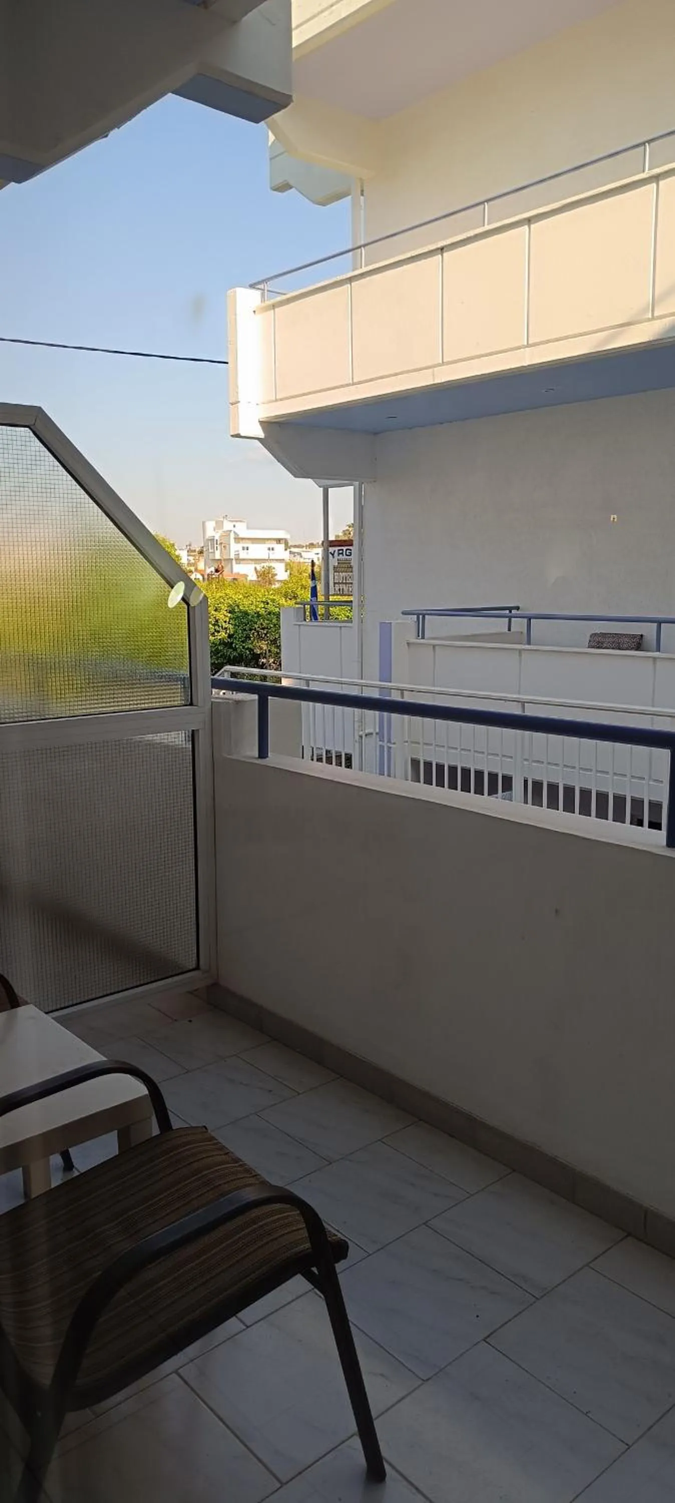 Balcony/Terrace in Pyrgos Hotel Apartments