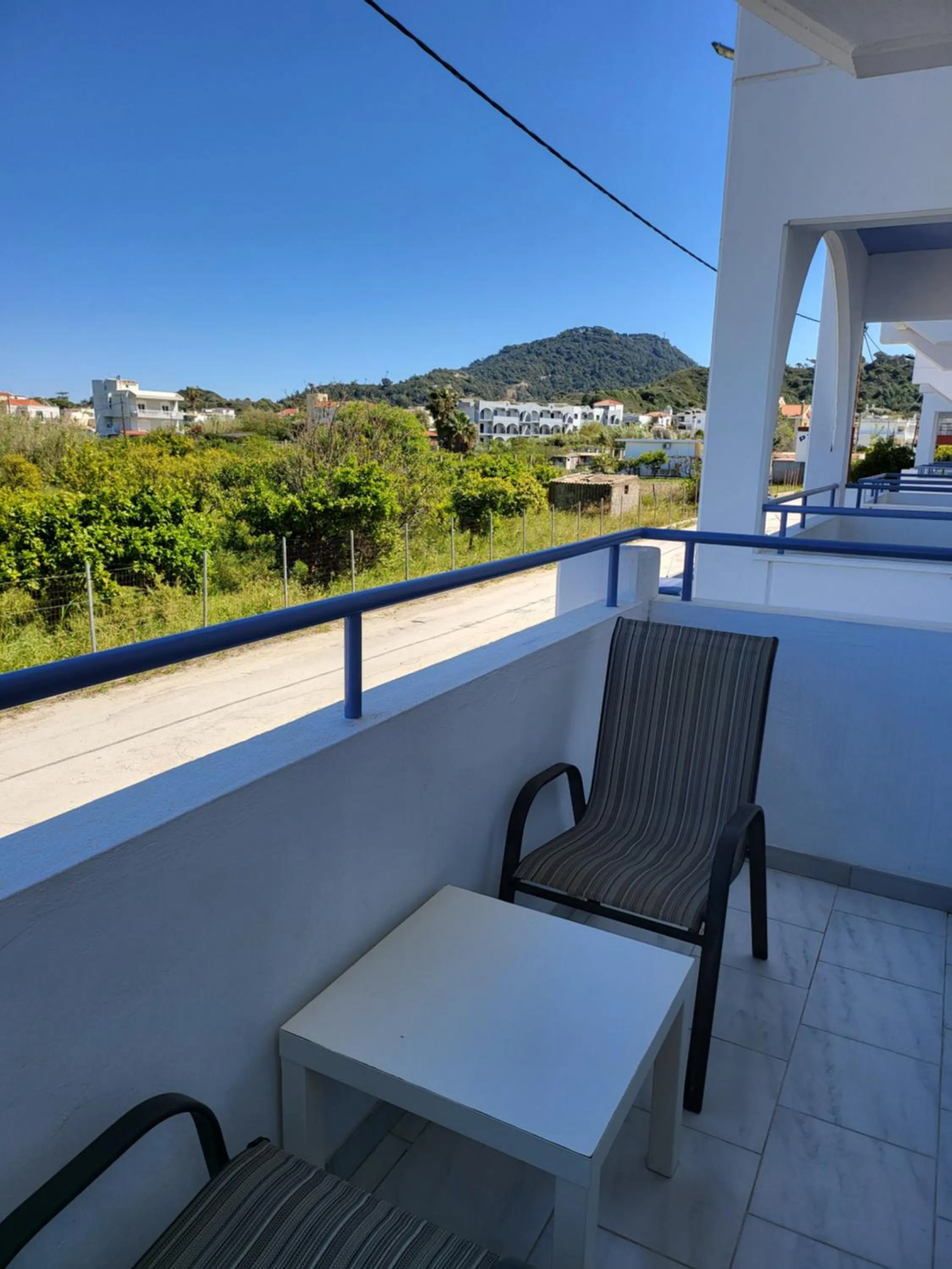 Balcony/Terrace in Pyrgos Hotel Apartments