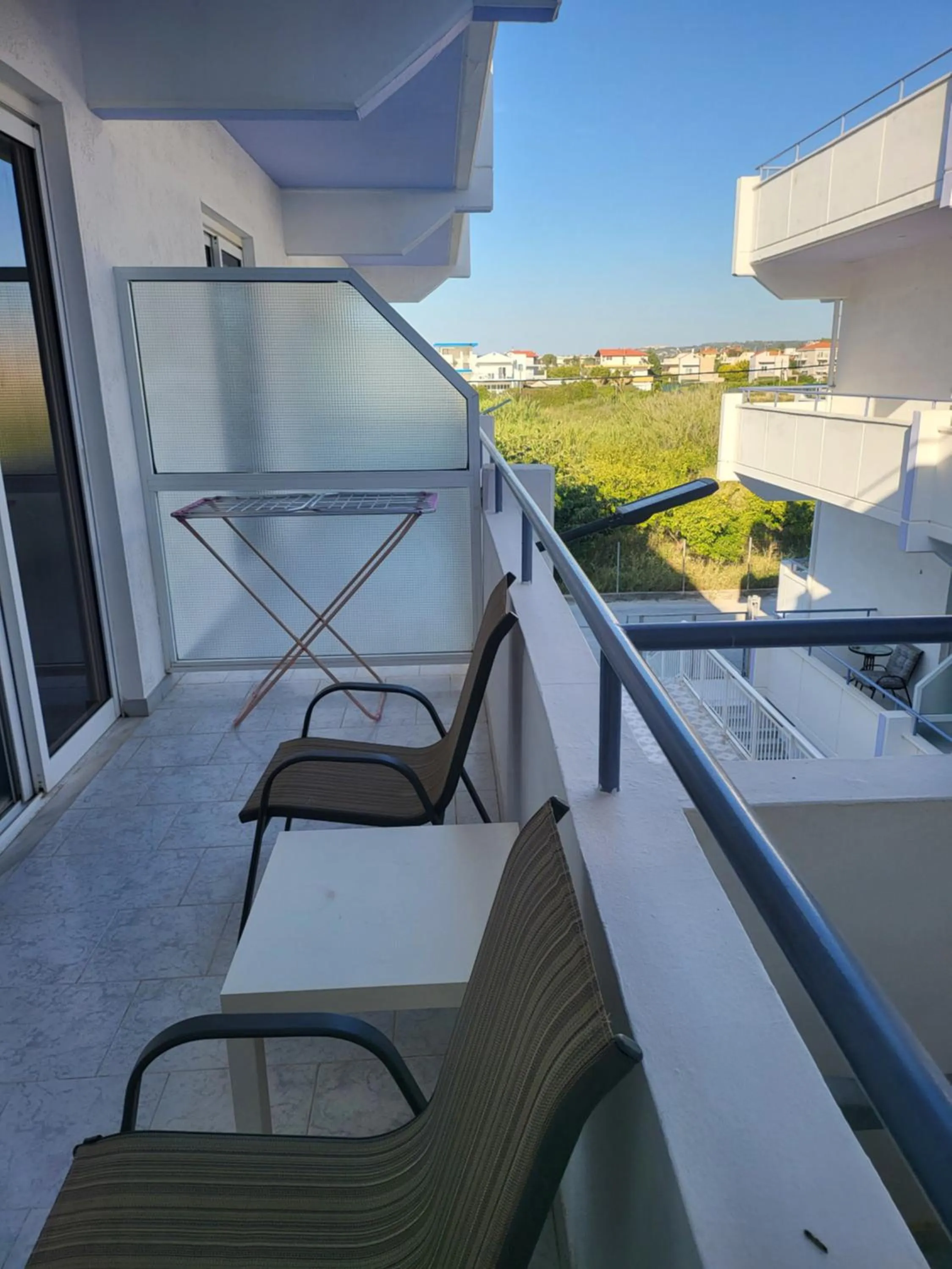 Balcony/Terrace in Pyrgos Hotel Apartments
