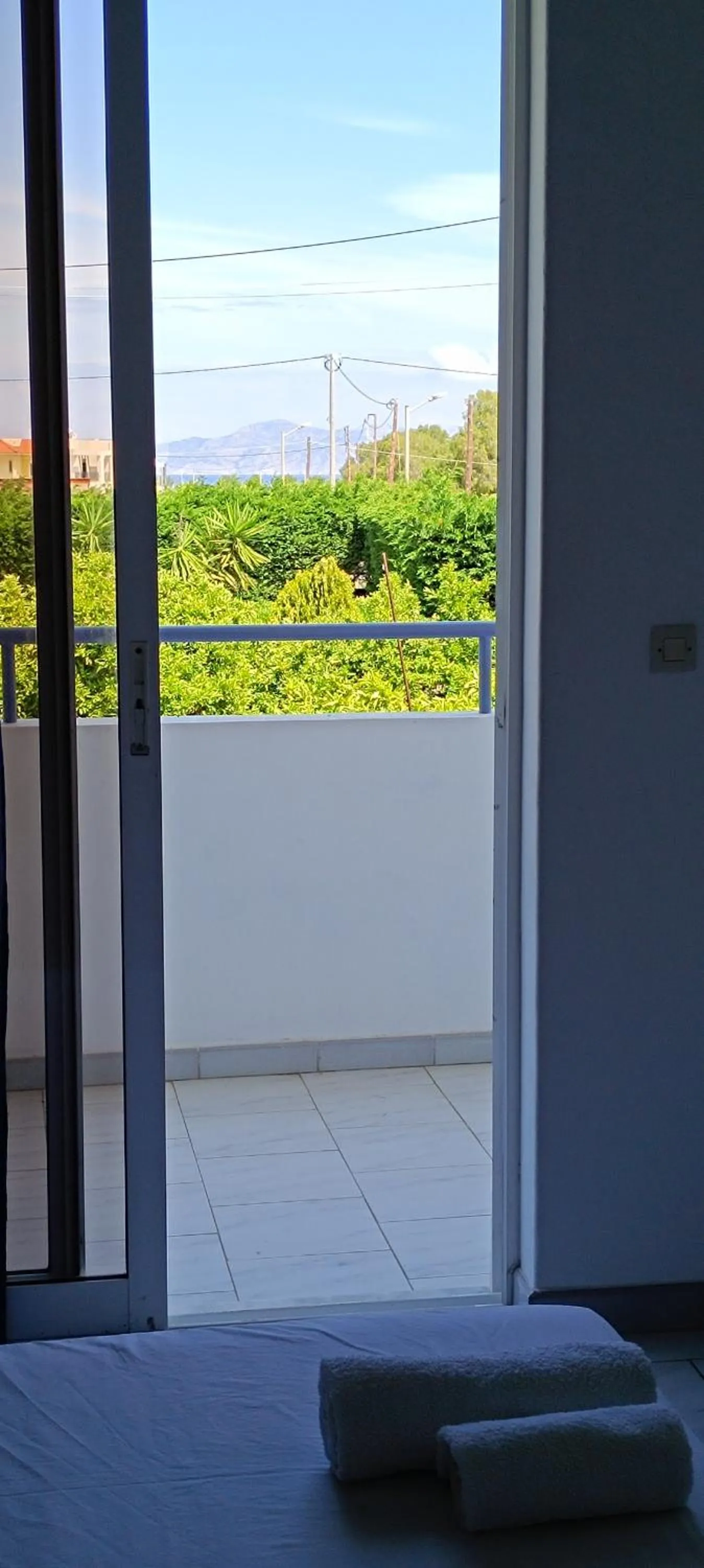 Bedroom in Pyrgos Hotel Apartments