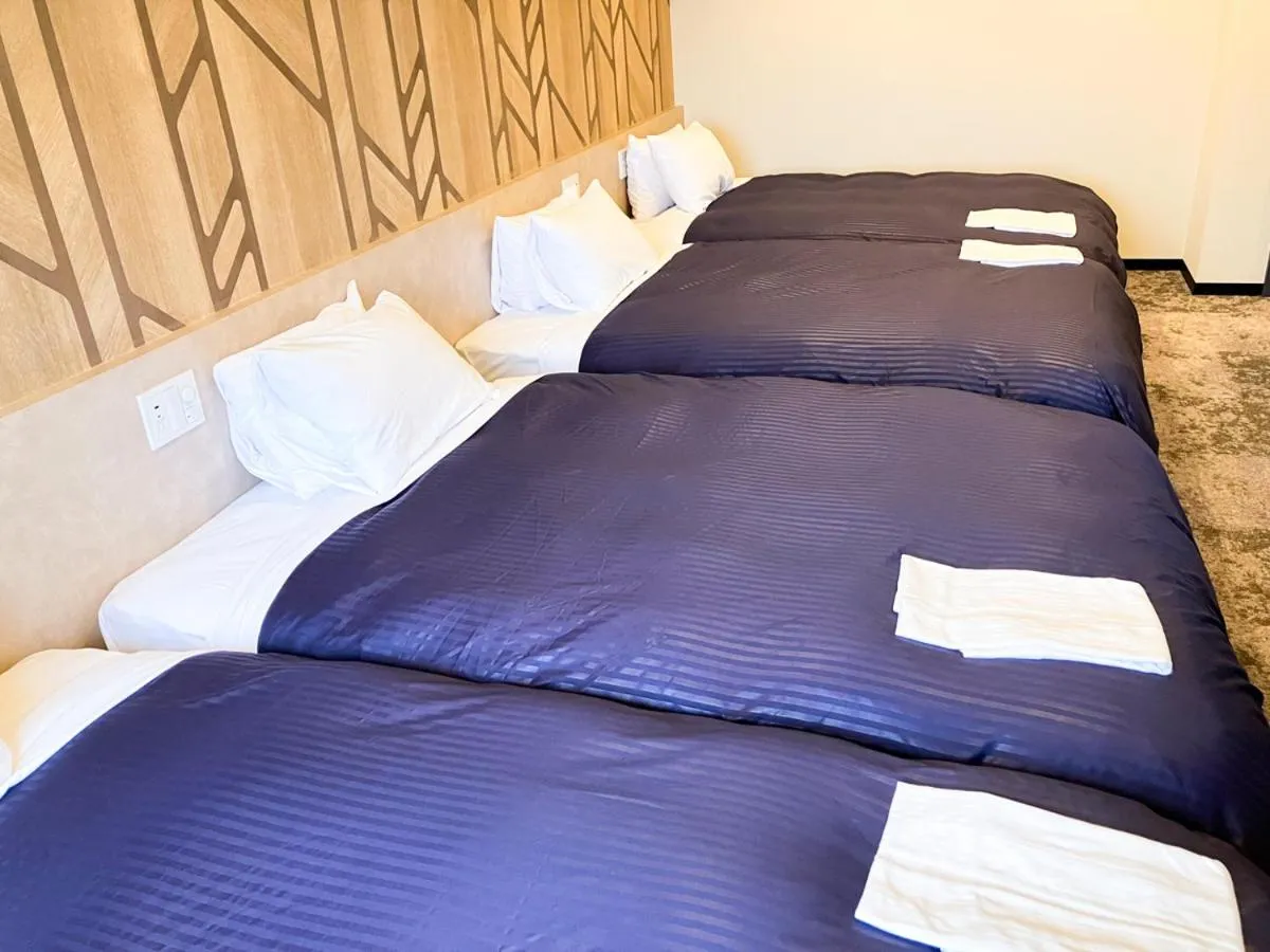 Photo of the whole room, Bed in HOTEL LiVEMAX BUDGET Kobe