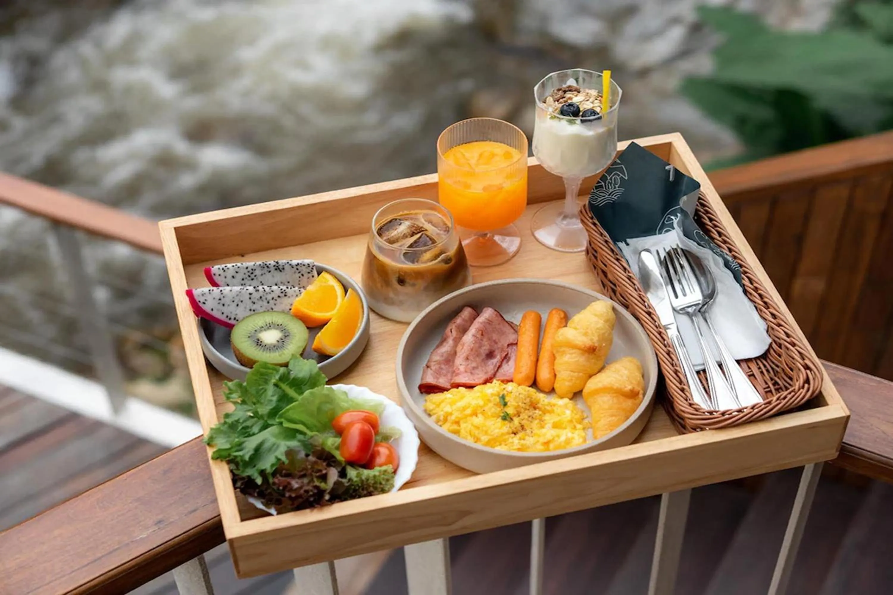 Food in Taryn Tara Cafe and Stay