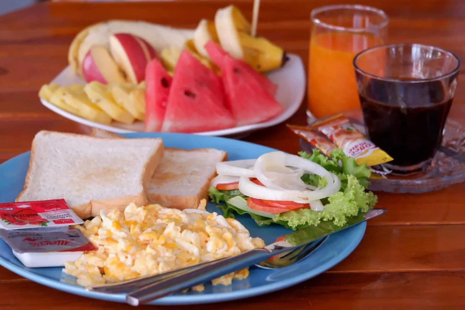 Food and drinks in Marina hut guest house