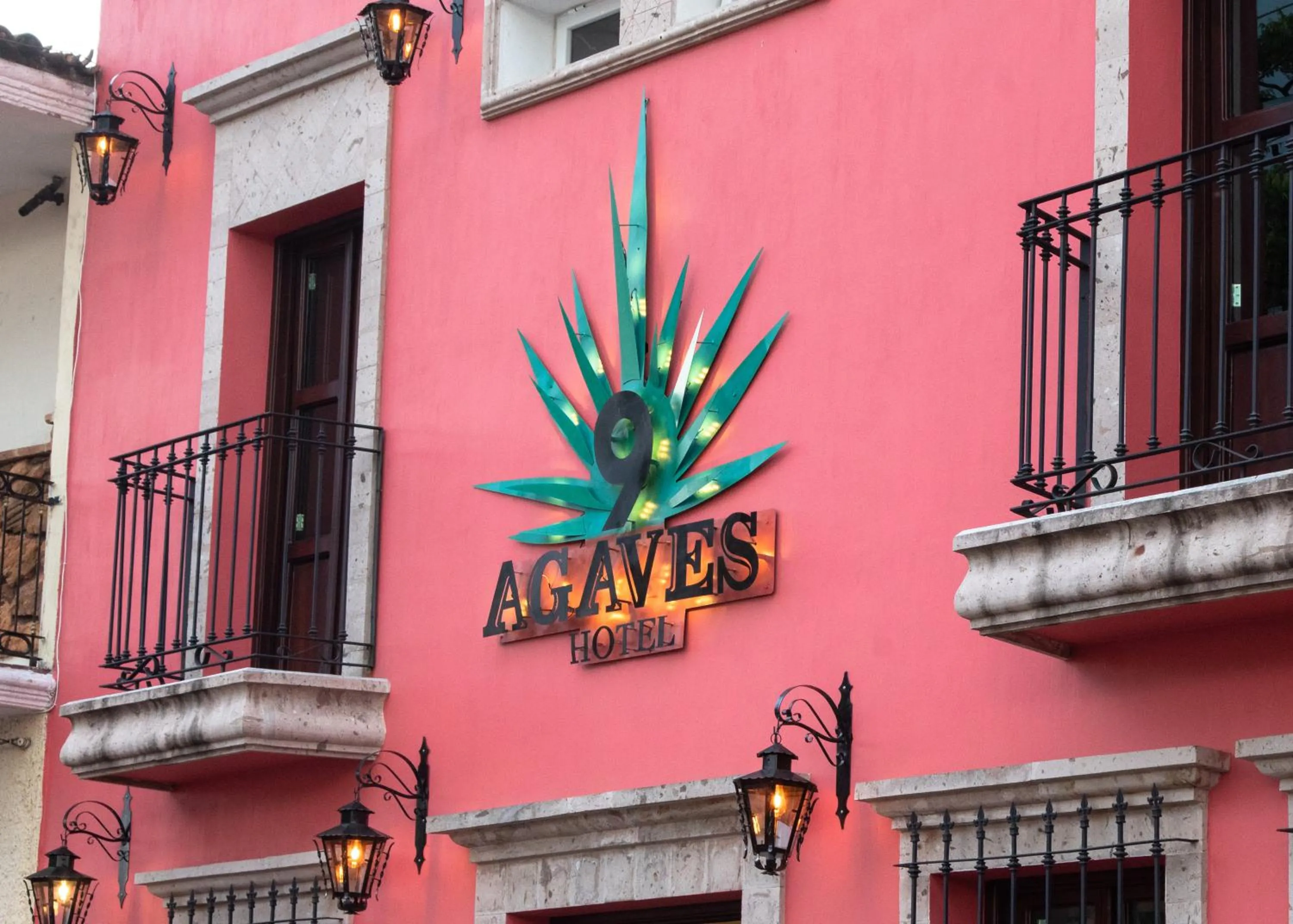 Property building in Nueve Agaves Hotel