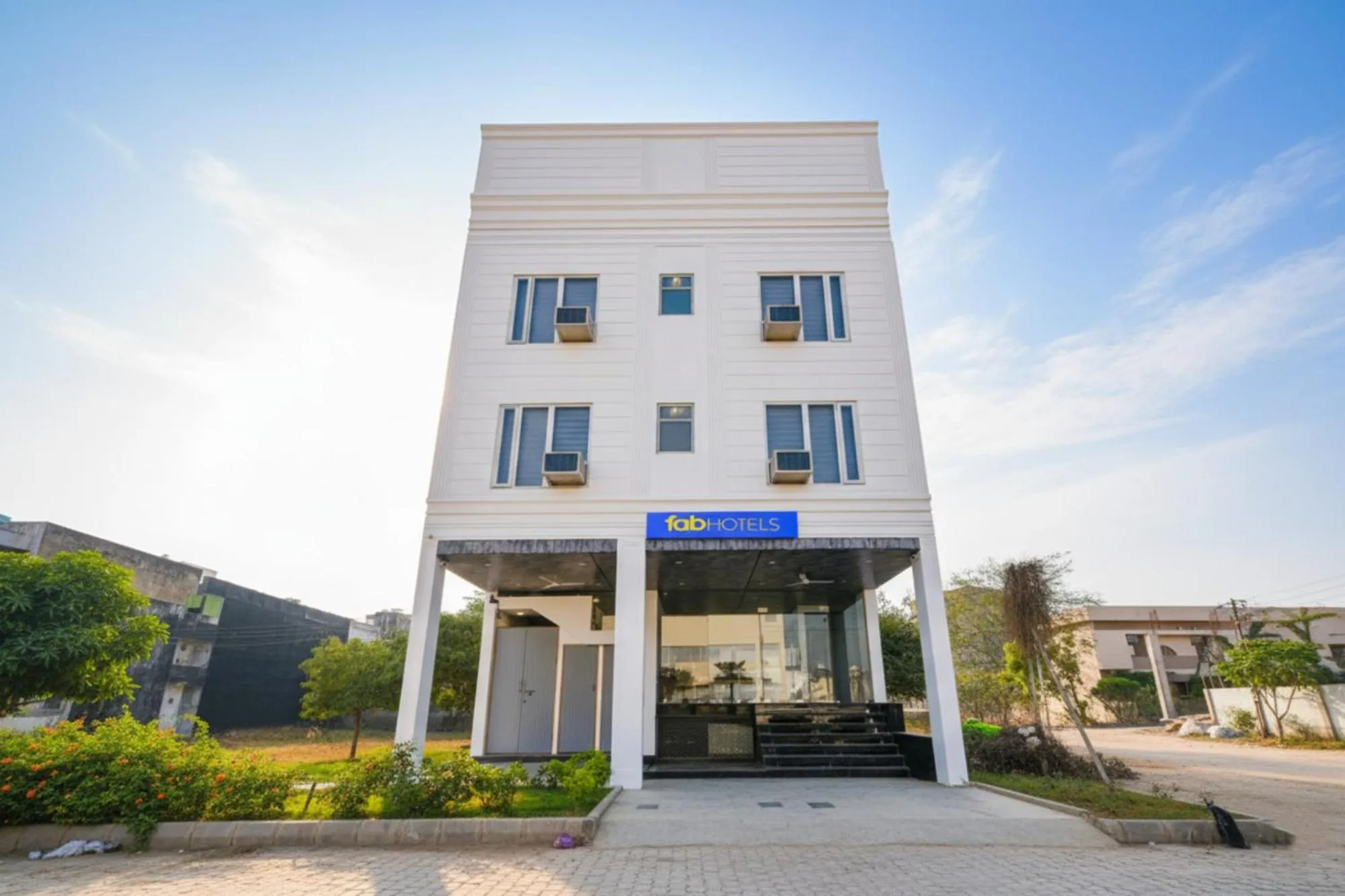 Property building in FabHotel The Premium Villa