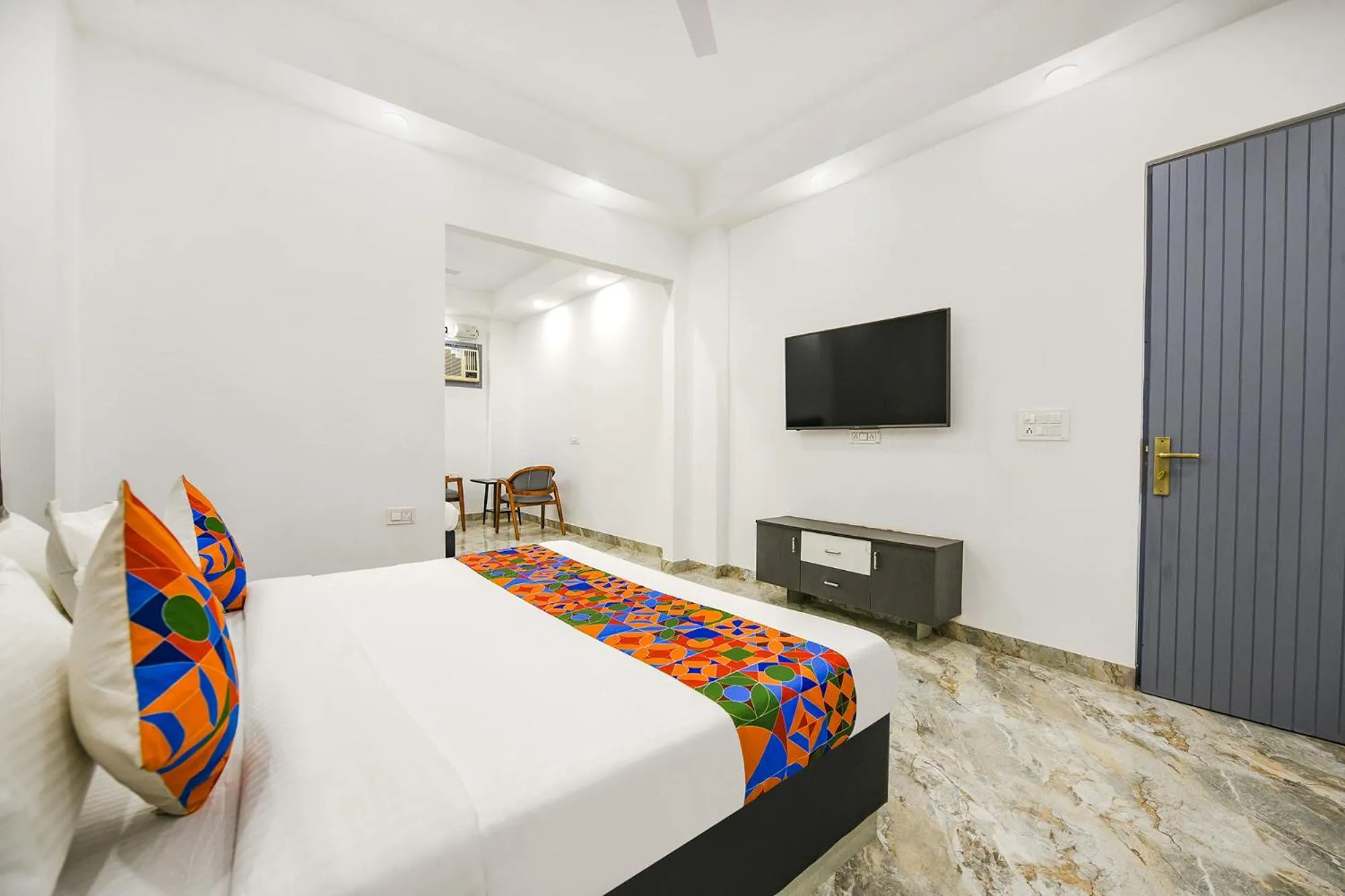 Bed in FabHotel The Premium Villa