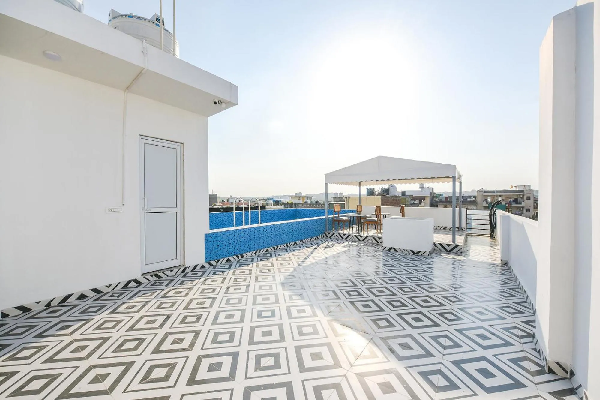 Balcony/Terrace in FabHotel The Premium Villa