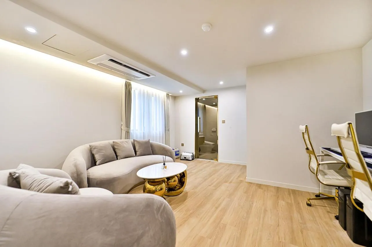 Living room in Denbasta Hotel Daeyeon