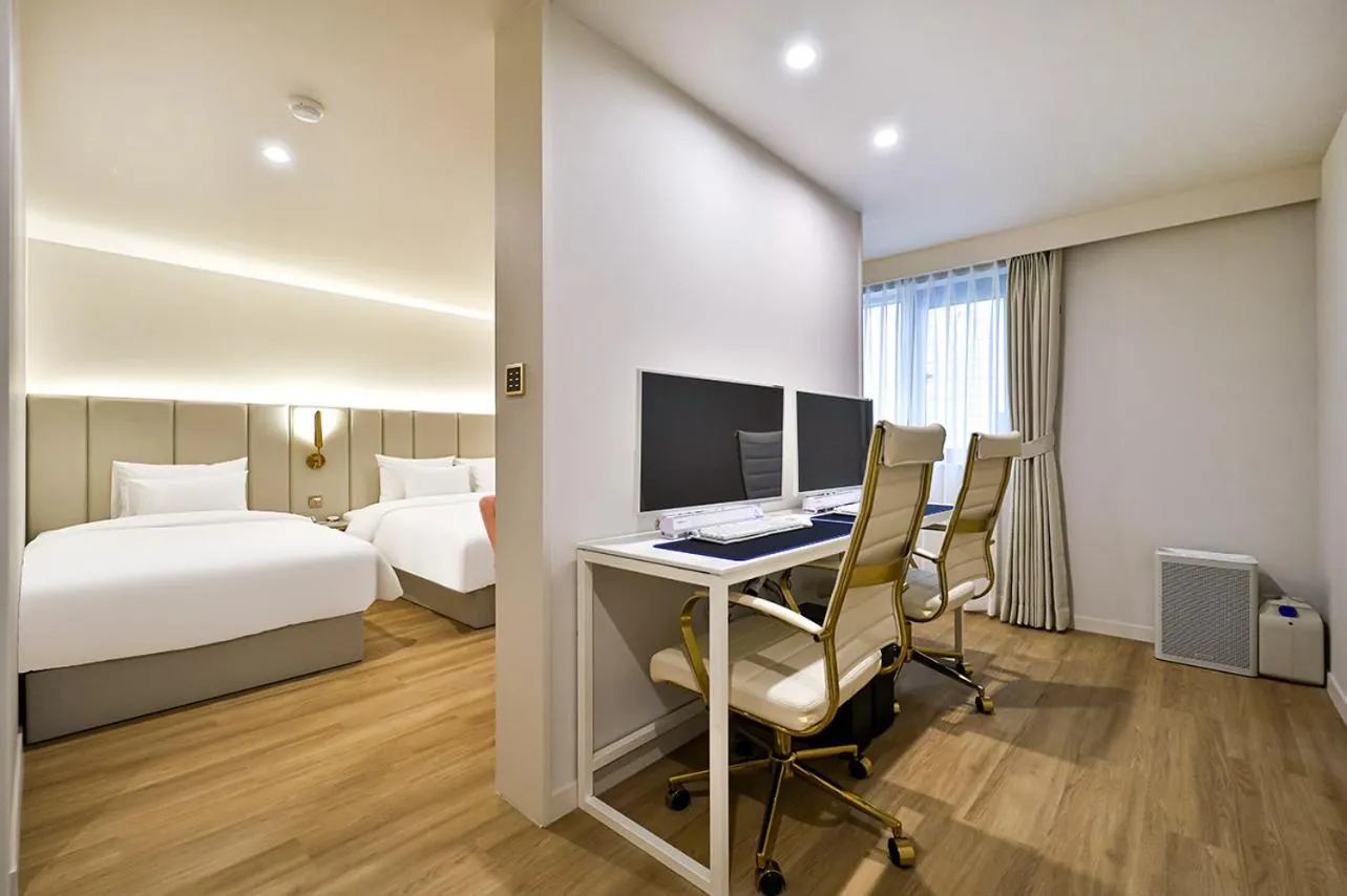 Photo of the whole room, Bed in Denbasta Hotel Daeyeon