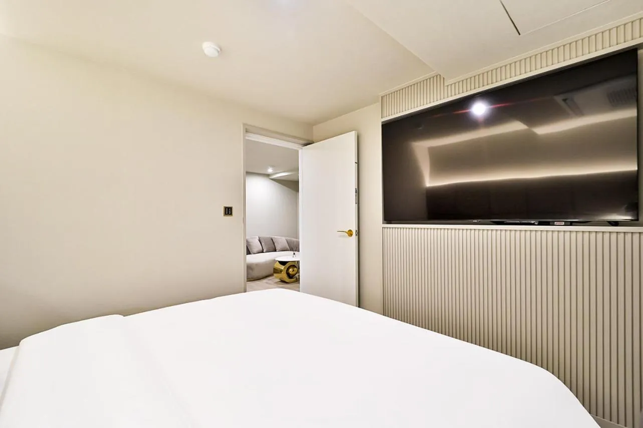 Bed in Denbasta Hotel Daeyeon