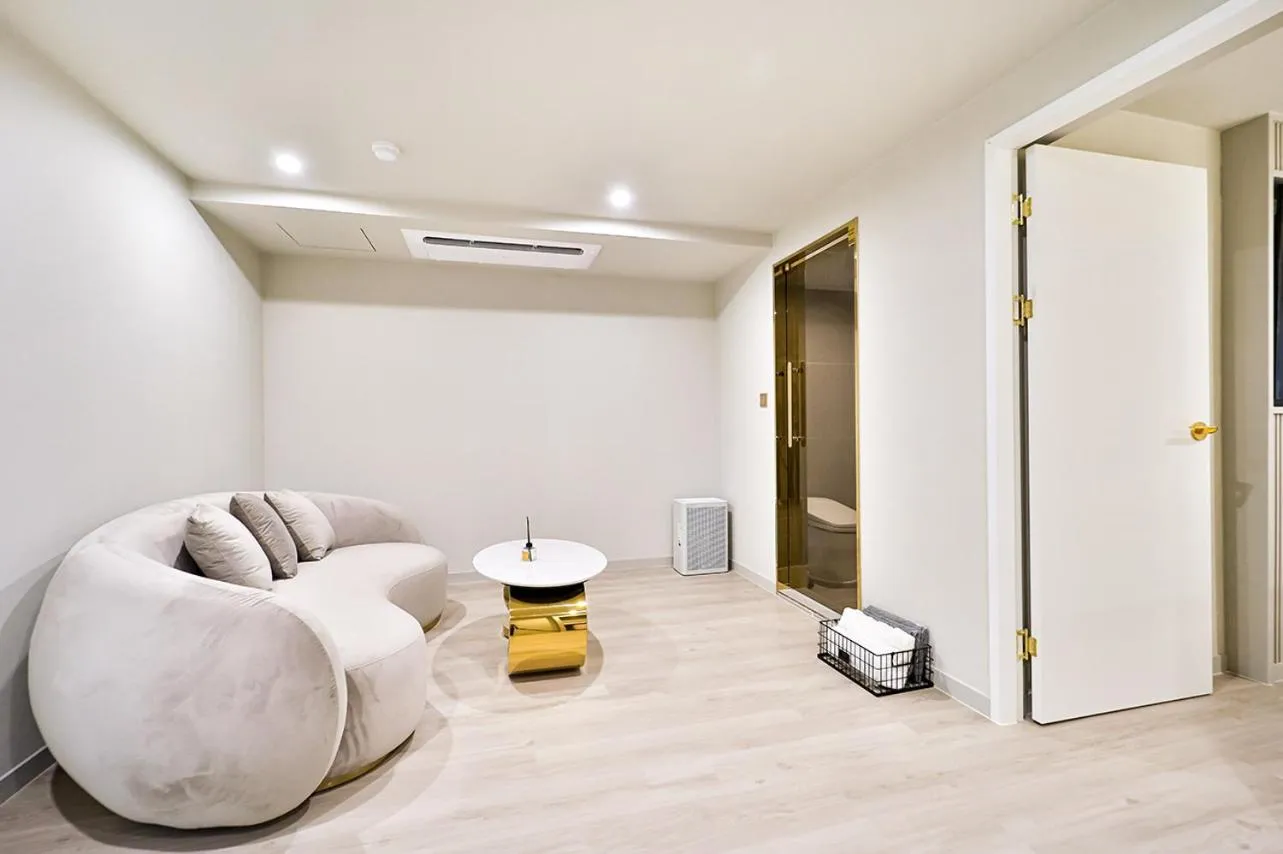 Living room in Denbasta Hotel Daeyeon