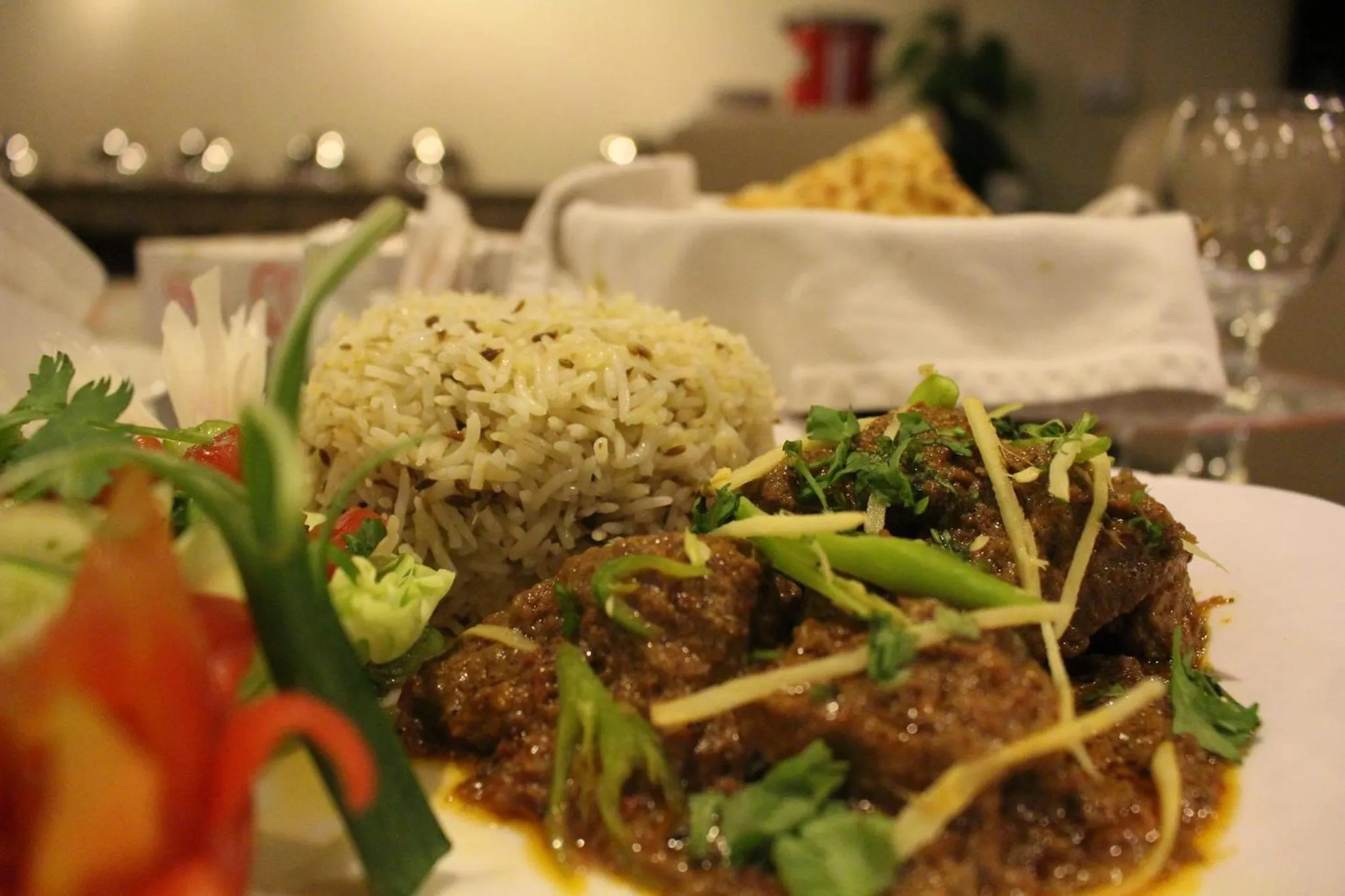 Food close-up in Royalton Hotel Rawalpindi