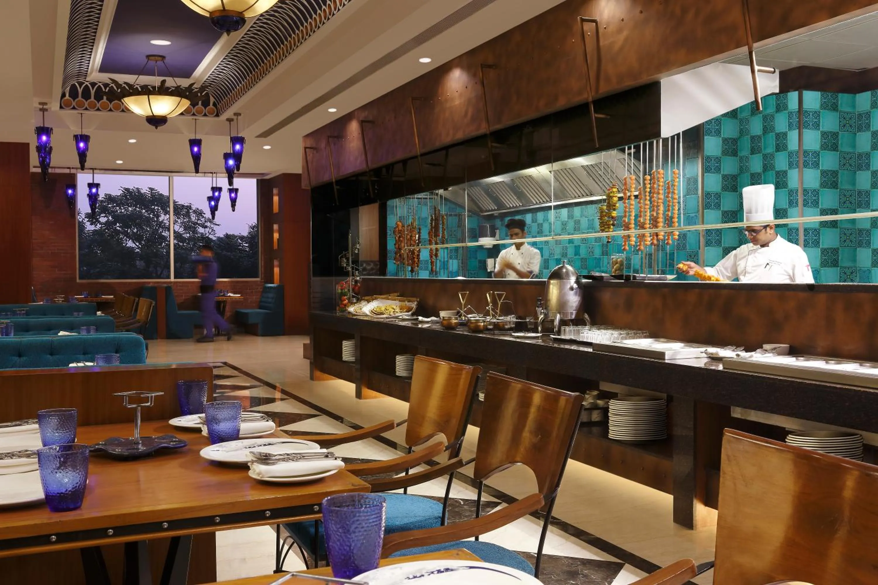 Restaurant/places to eat in Radisson Blu Hotel Guwahati