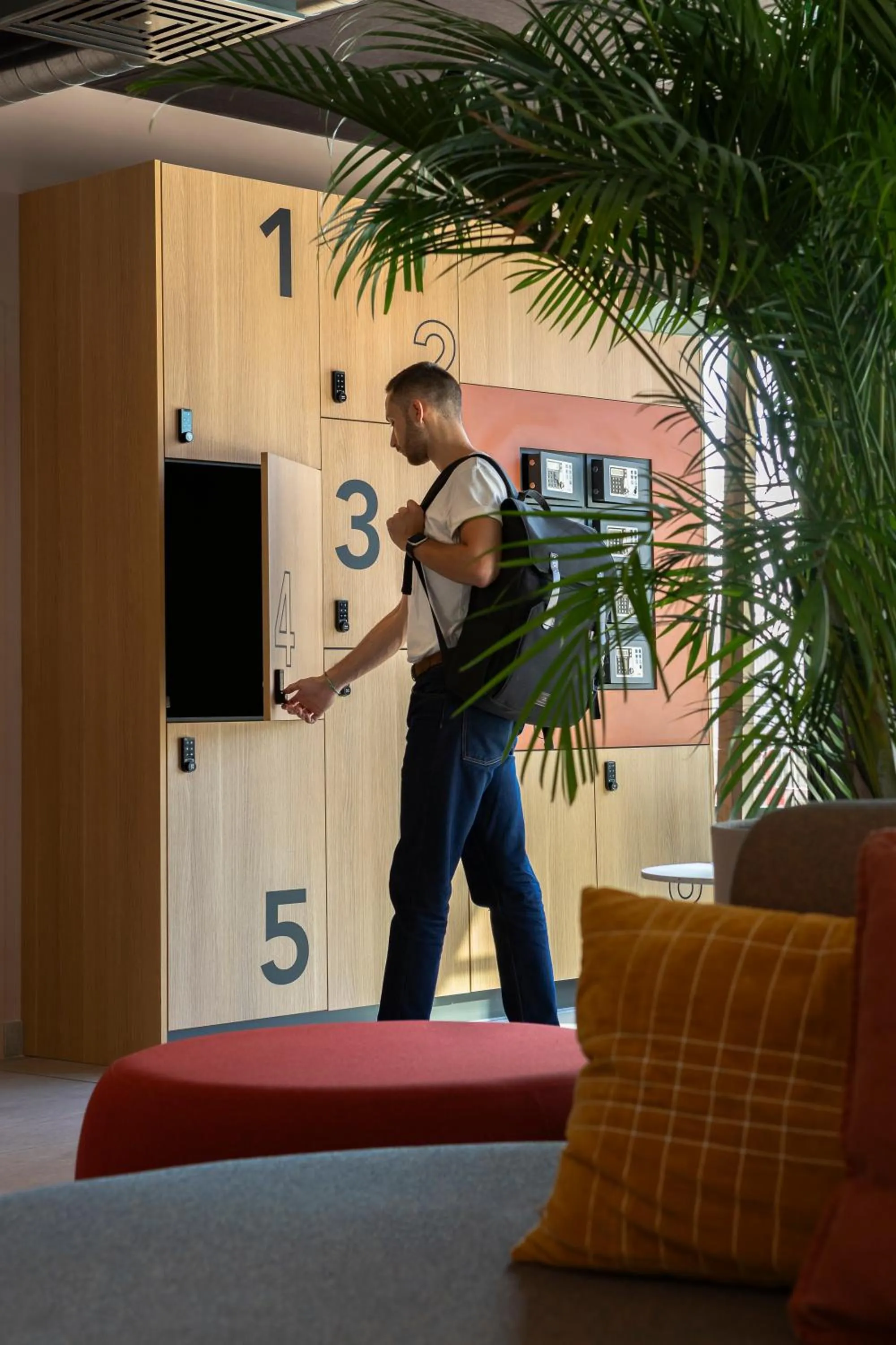 Lobby or reception in Nomad Hotel Dijon