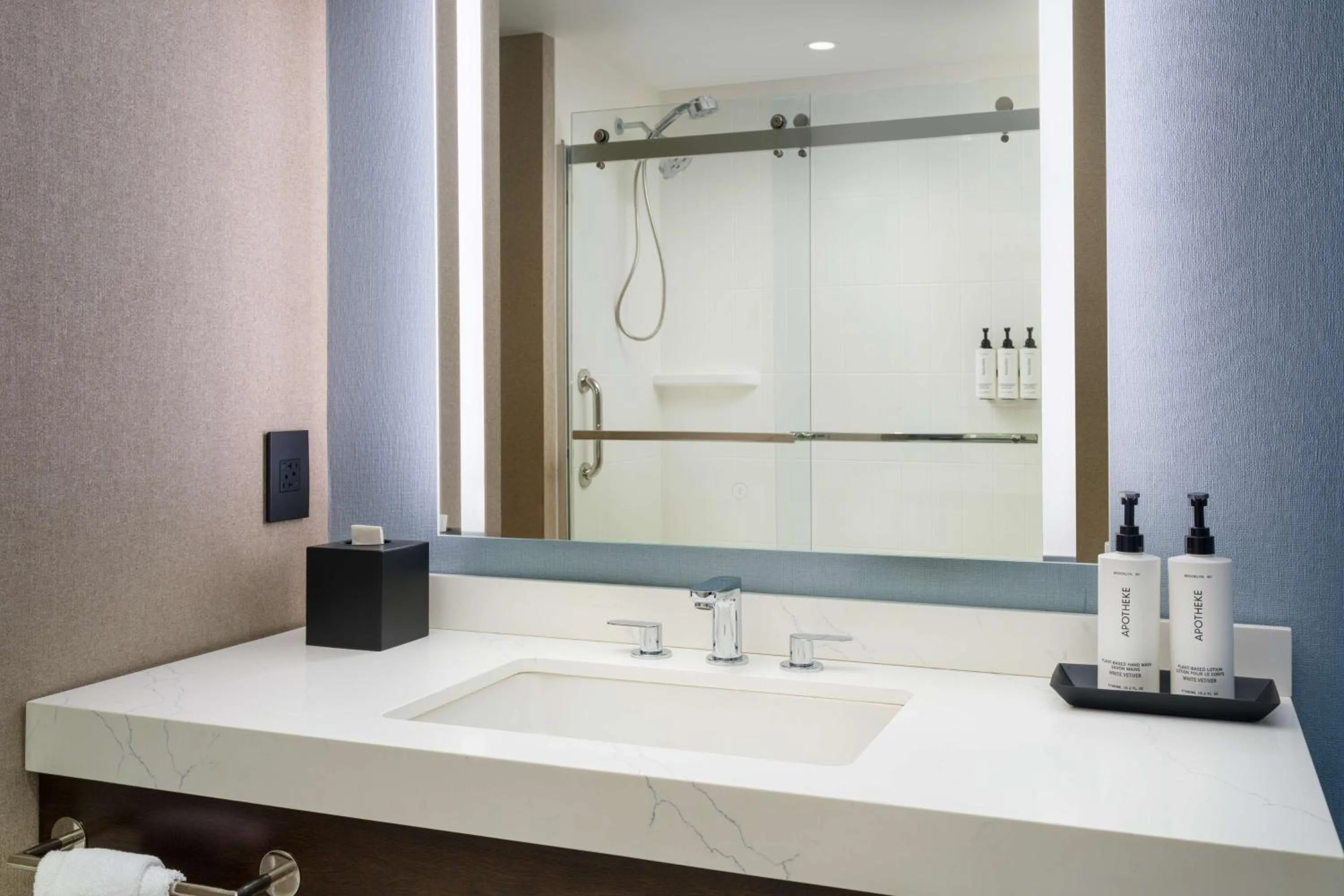 Bathroom in Tempo By Hilton Raleigh Downtown