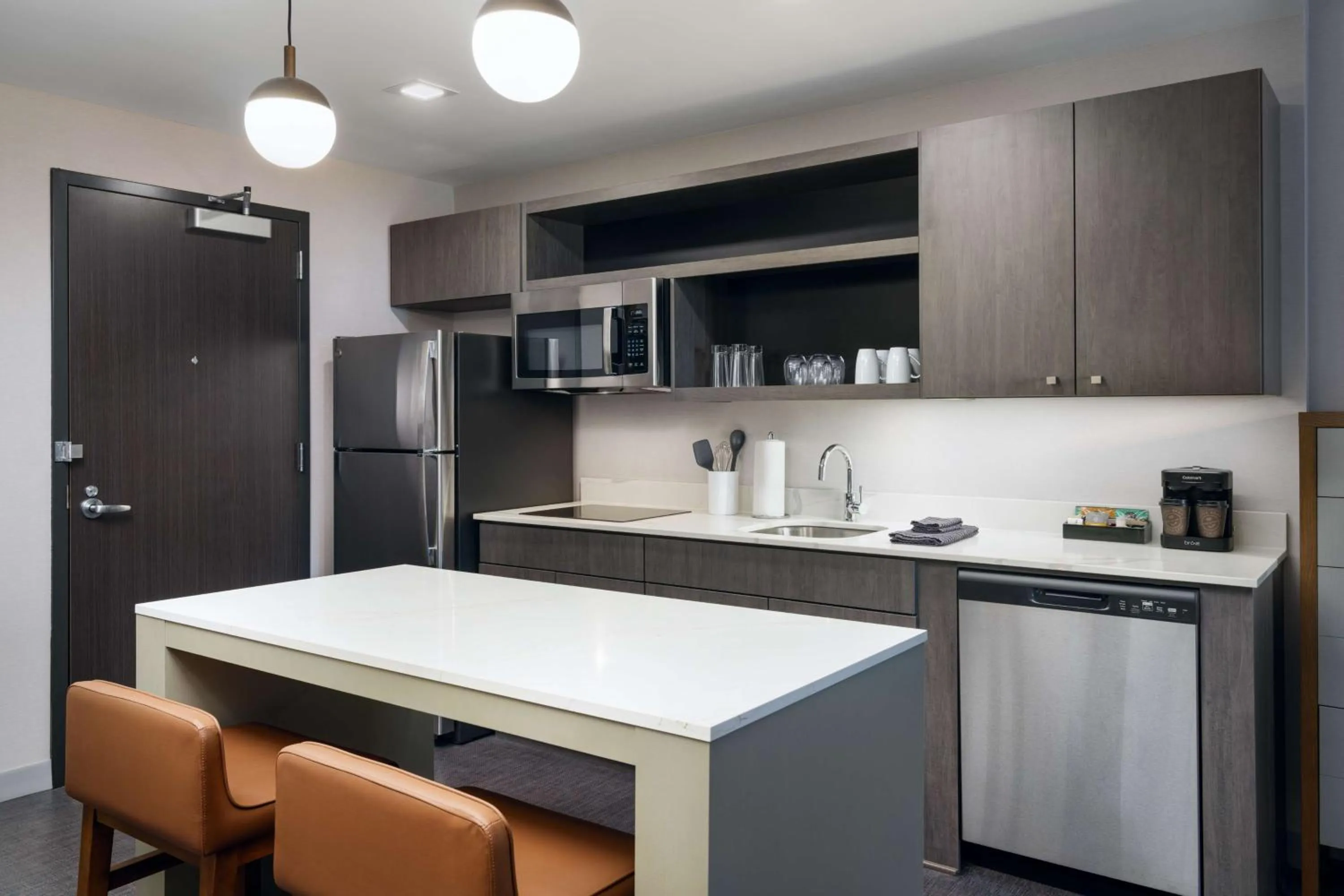 Kitchen or kitchenette in Homewood Suites By Hilton Raleigh Downtown