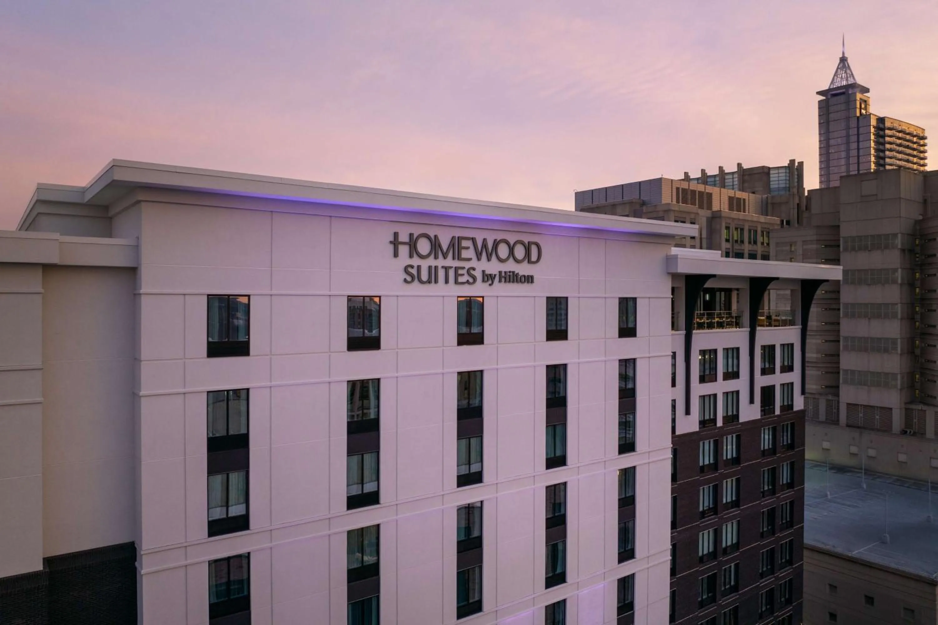 Property building in Homewood Suites By Hilton Raleigh Downtown