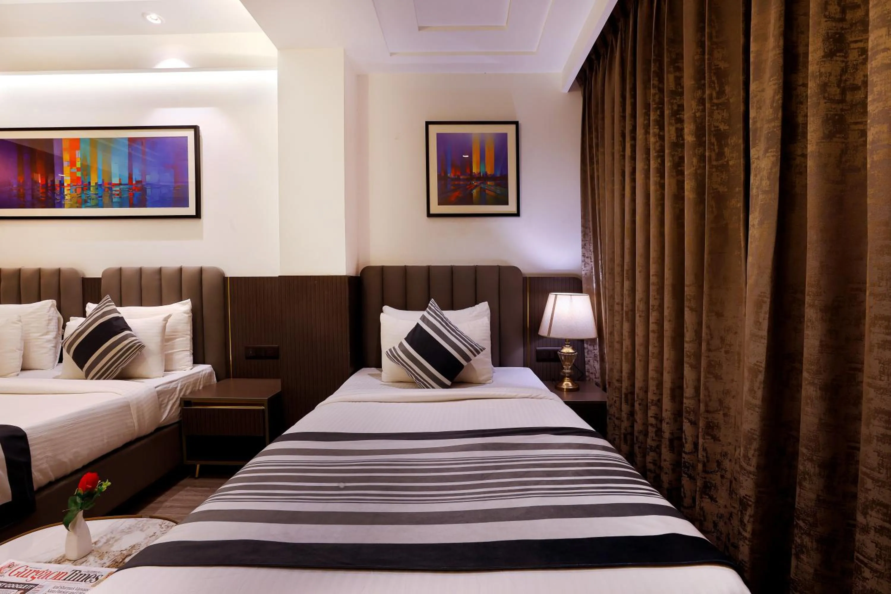 Photo of the whole room, Bed in OPO Iffco Chowk, Gurgaon
